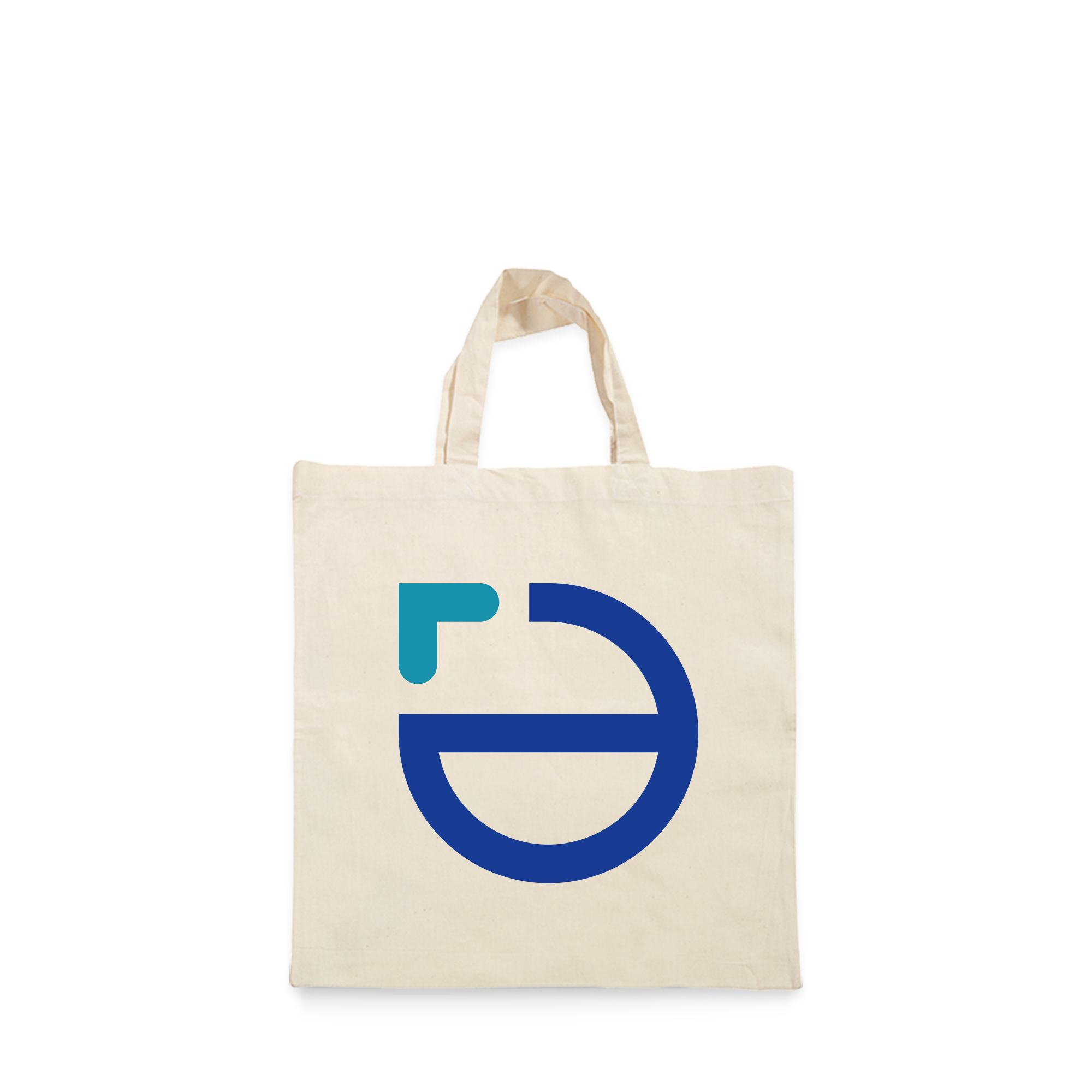 Sac en coton | Avec anses courtes | 140 gr/m2 | Impression jusqu'à 4 couleurs