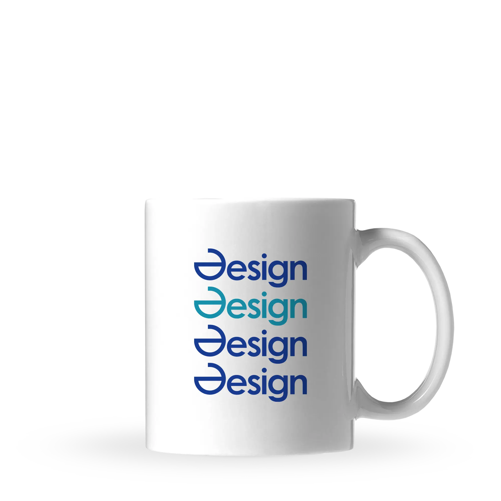 Tasse blanche - 330 ml | En boîte | Jusqu'à 4 couleurs d'impression