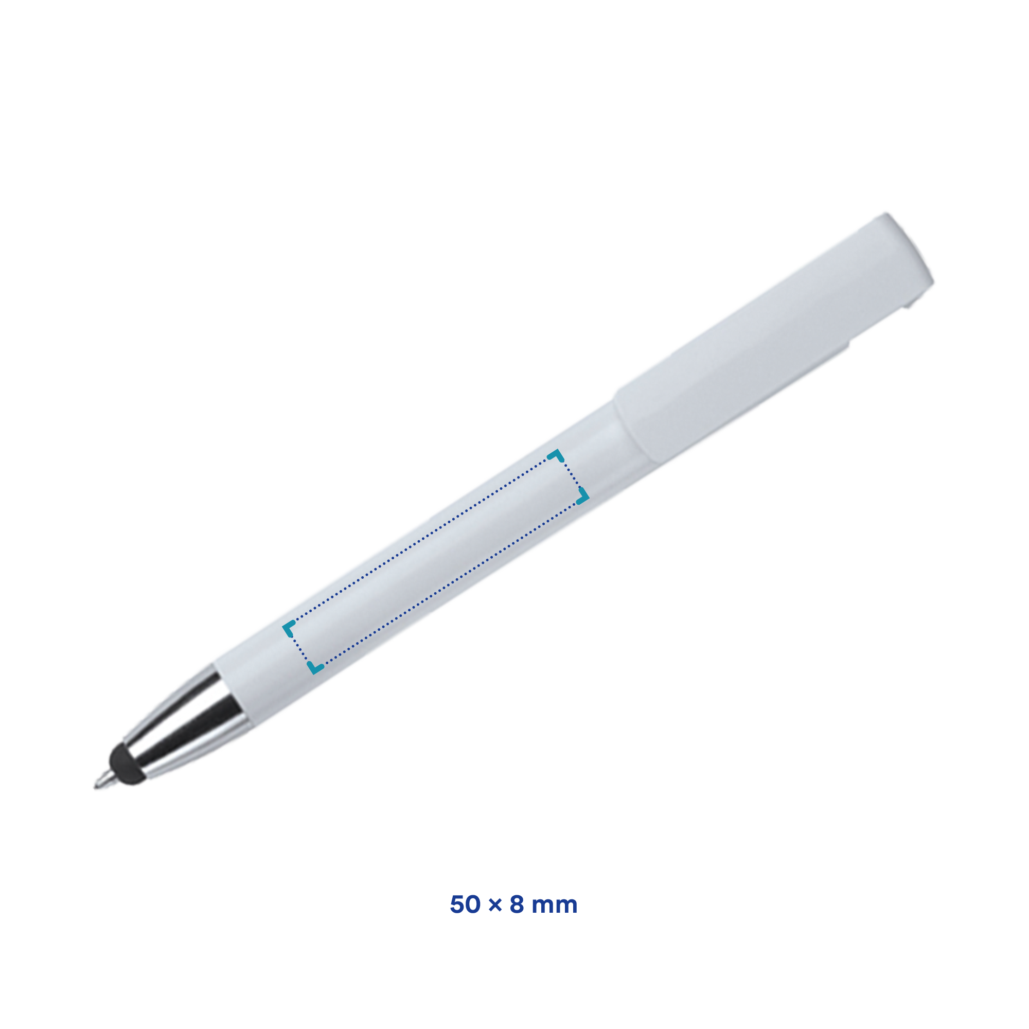 Stylo stylet | Multifonctionnel | Avec support téléphone | Impression jusqu'à 4 couleurs