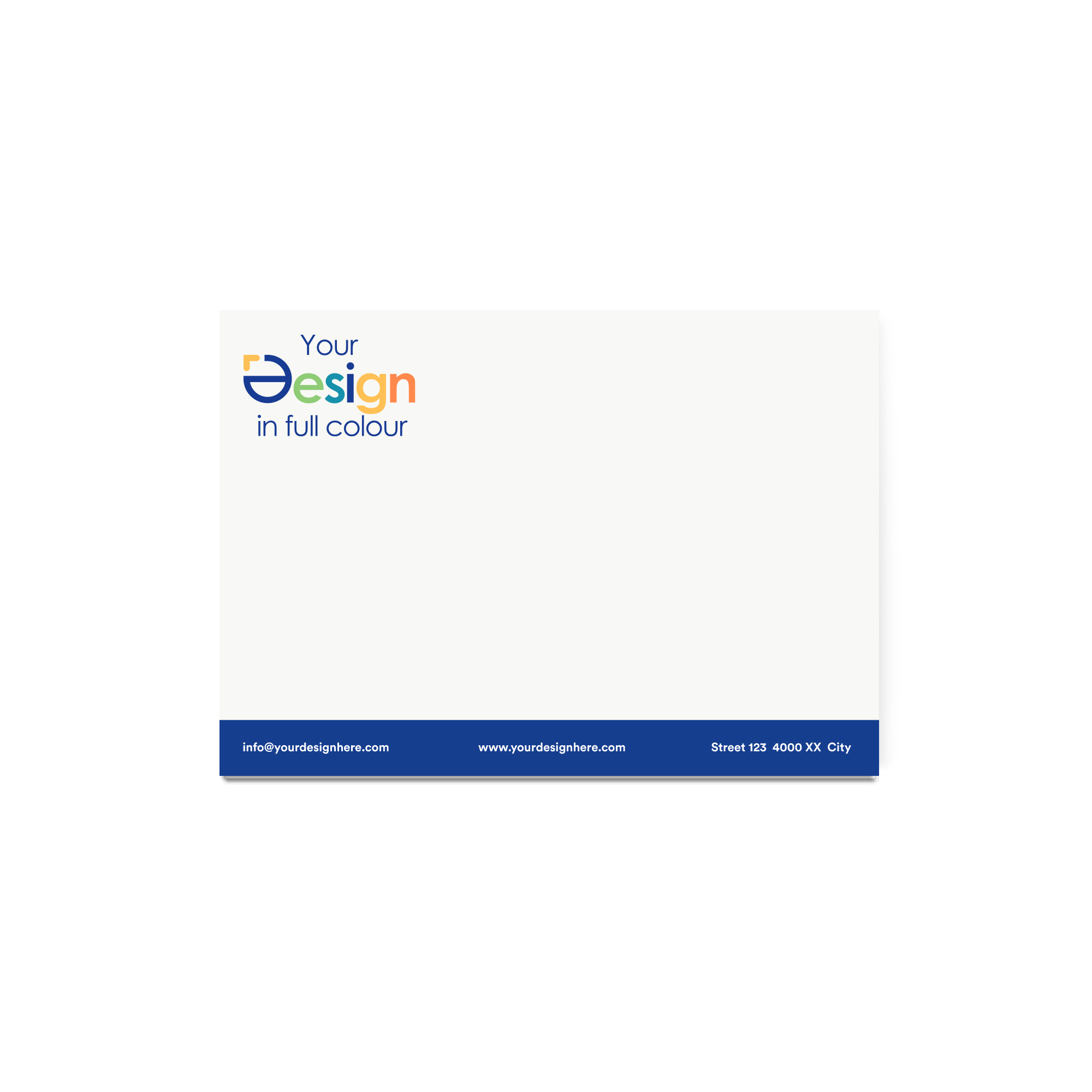 Papiers collants – Quadrato | 25-100 feuilles | 71 x 101 mm | Quadrichromie