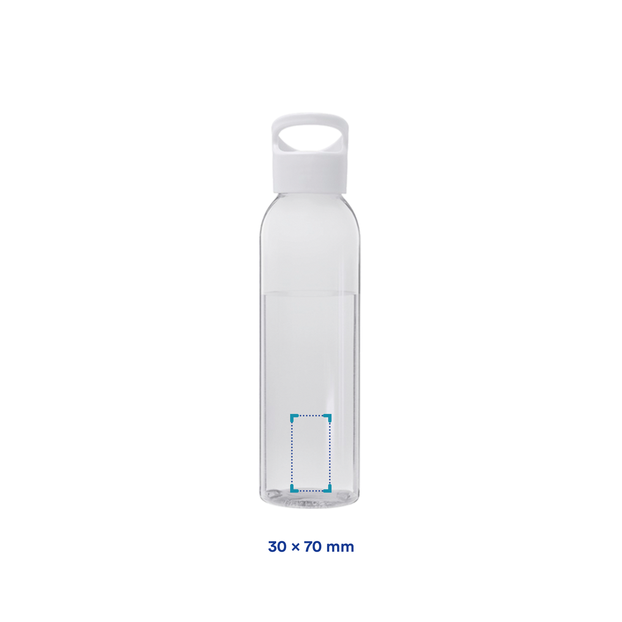 Bouteille d'eau Sky - 650 ml | Impression en 1 couleur ou en quadrichromie