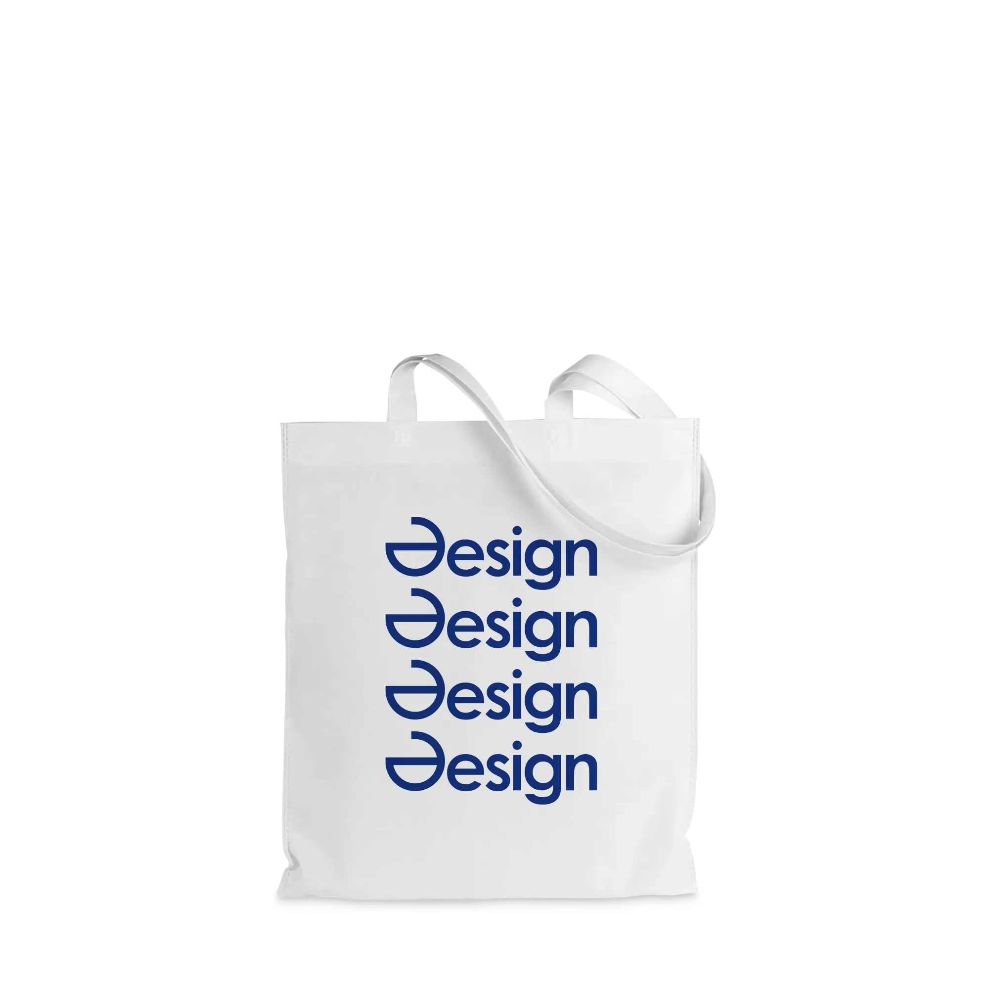Sac fourre-tout coloré | 80 g/m² non-tissé | Longues anses | Impression une couleur