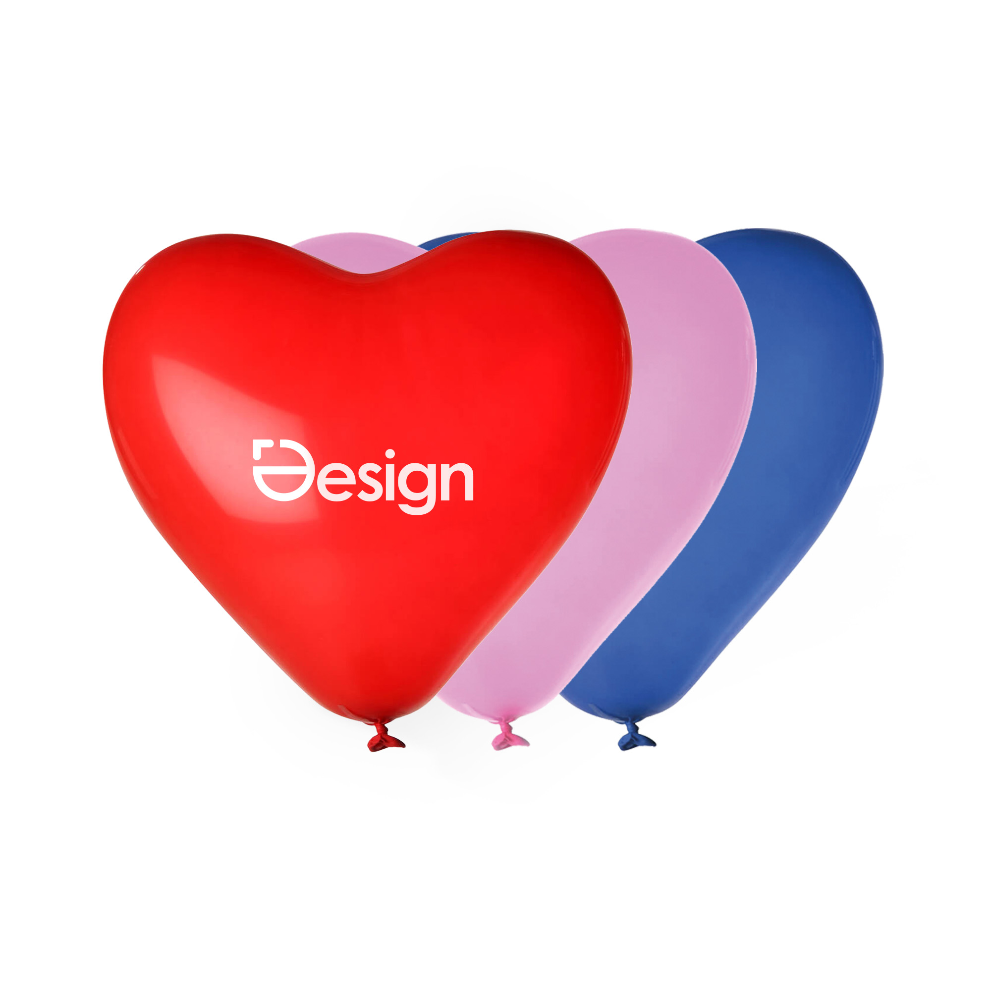 Ballon - Ø 33 cm | Forme de cœur | Fabriqué en Europe