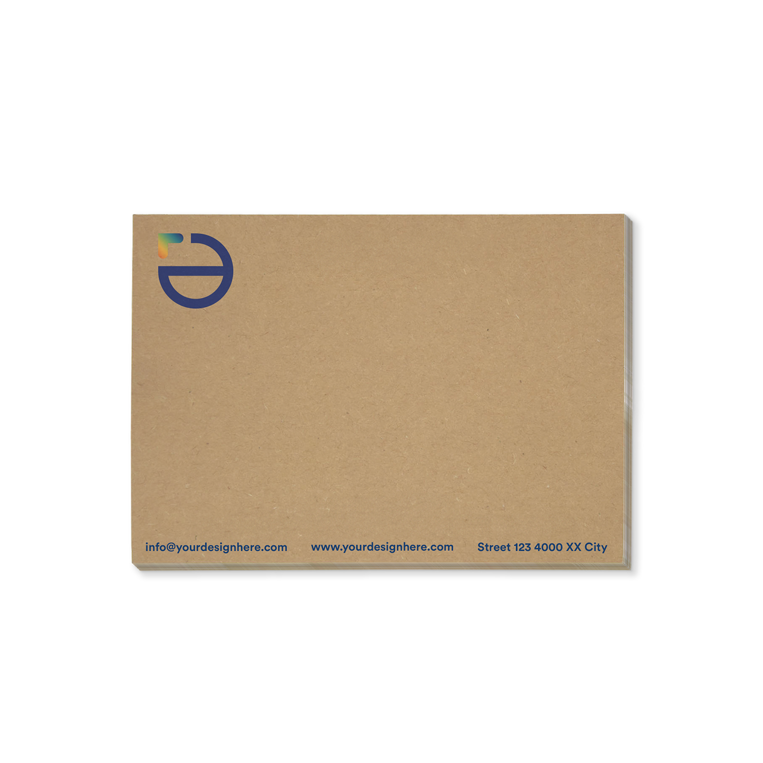 Papiers collants éco – A7 | 25-100 feuilles | 75 x 105 mm | Quadrichromie