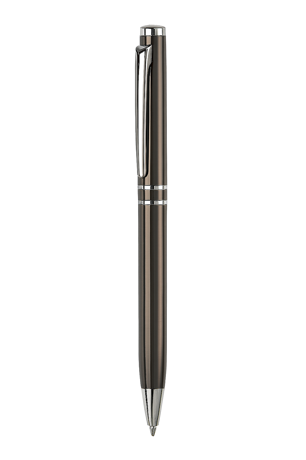 Stylo roller | Aluminium | Encre bleue | Gravure