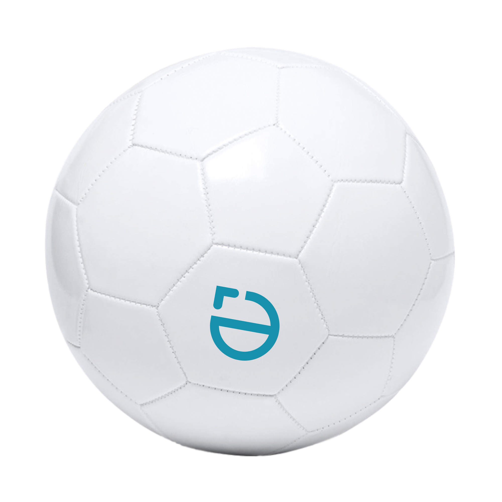 Ballon de football | Cuir PU | Taille 5 | Impression 1 couleur