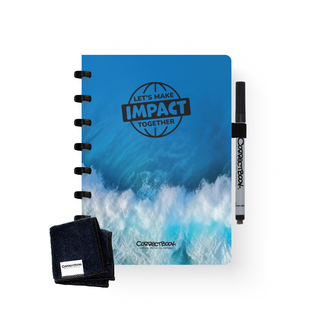 Correctbook - A5 | 40 feuilles | Reliure à anneaux | Quadrichromie