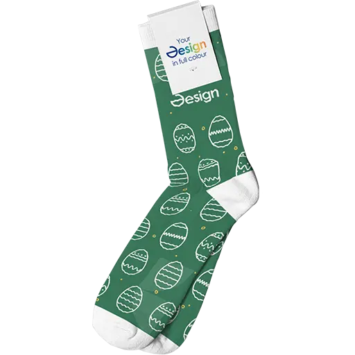 Chaussettes | Fabriquées en Europe | Sur mesure | Avec max. 4 couleurs