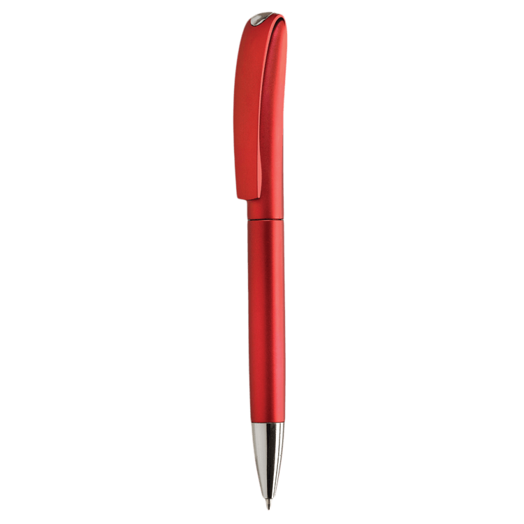 Stylo - Métallique | Écriture bleue | Quadrichromie