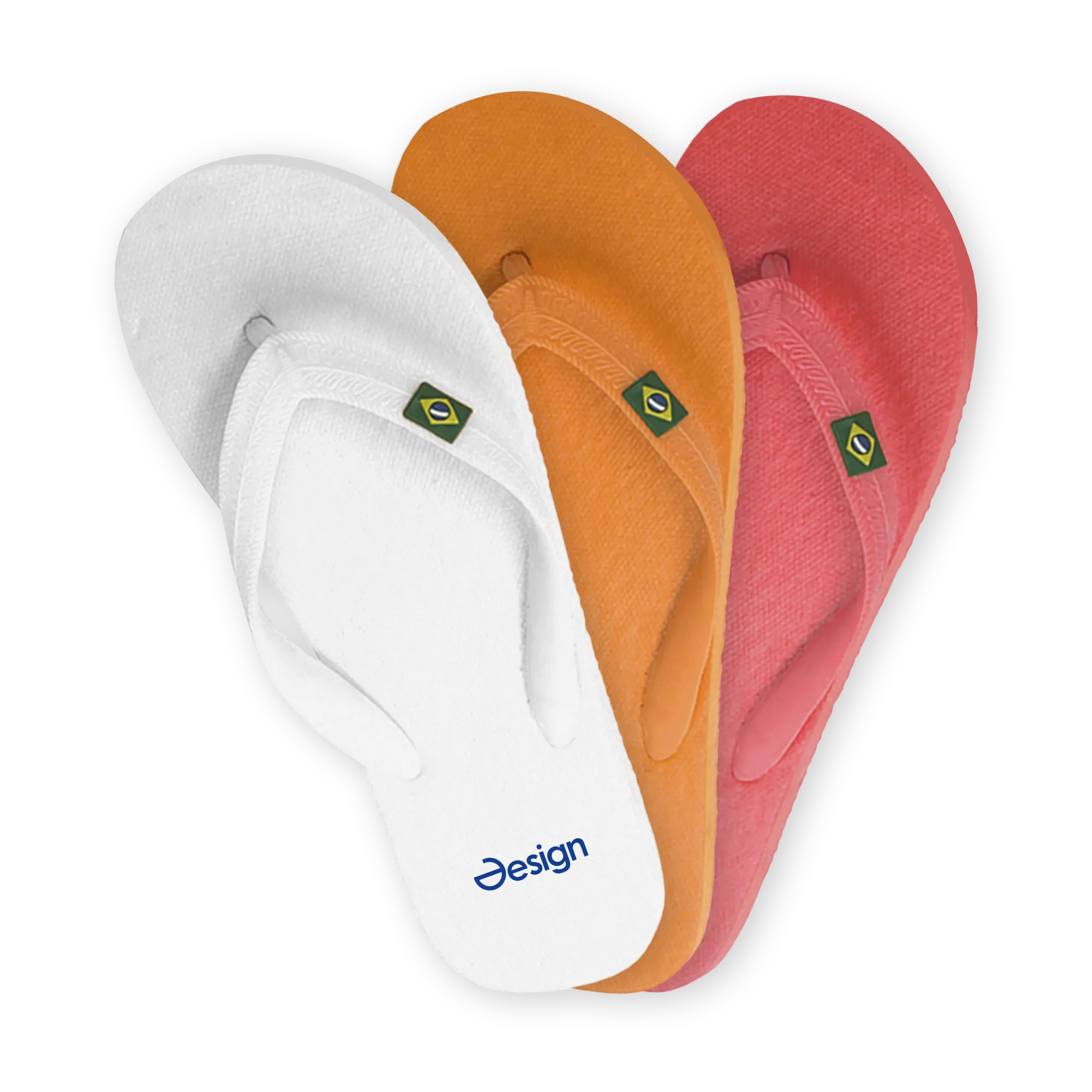 Tongs | Brasil | Taille 36-44 | Impression 1 couleur