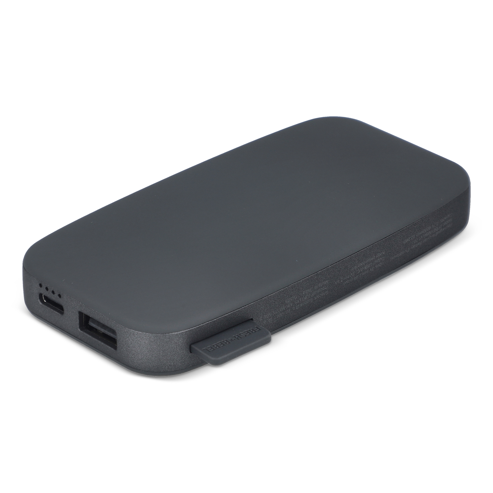 Batterie externe Fresh ’n Rebel – 6000 mAh | Format compact | USB-C et USB-A | Jusqu’à 2 recharges