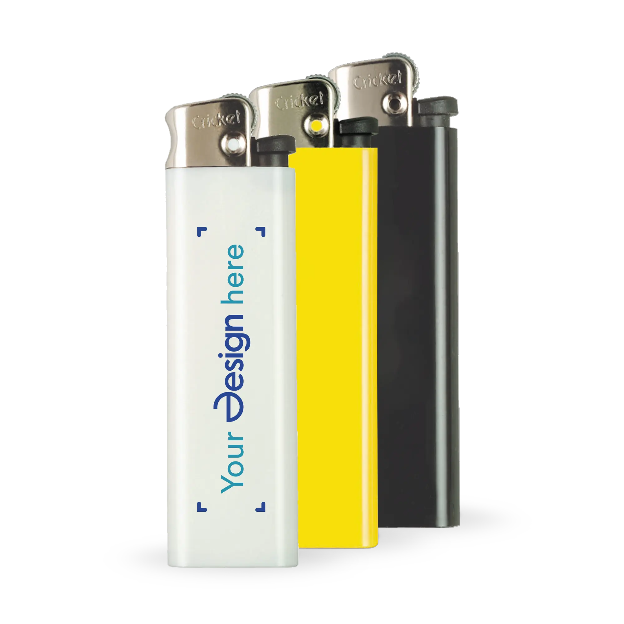 Briquet Cricket | Jetable | Impression jusqu'à 4 couleurs