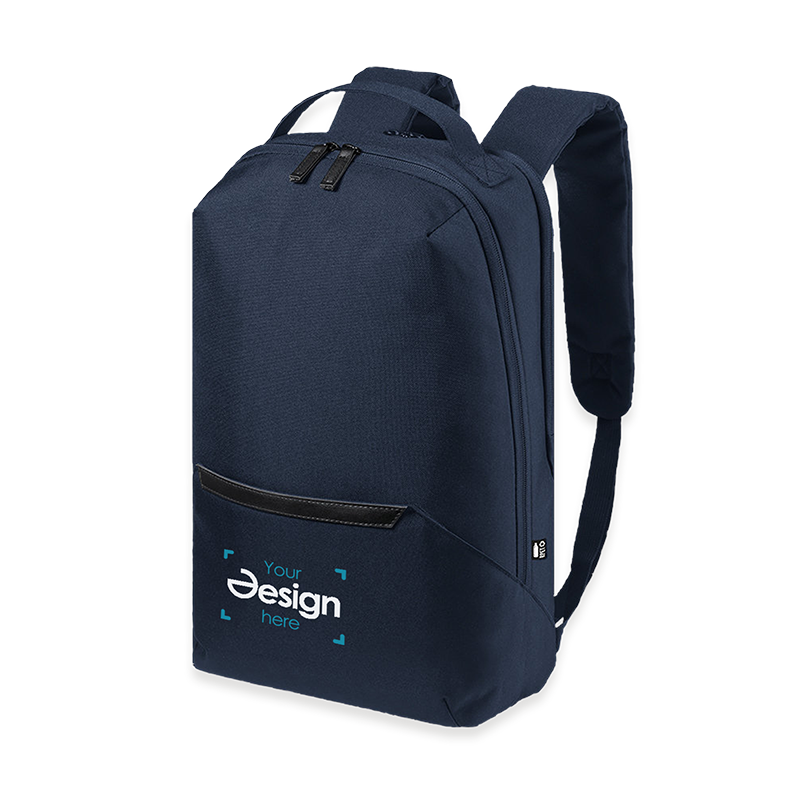 Sac à dos - 15 pouces | Polyester RPET | Impression 1 couleur