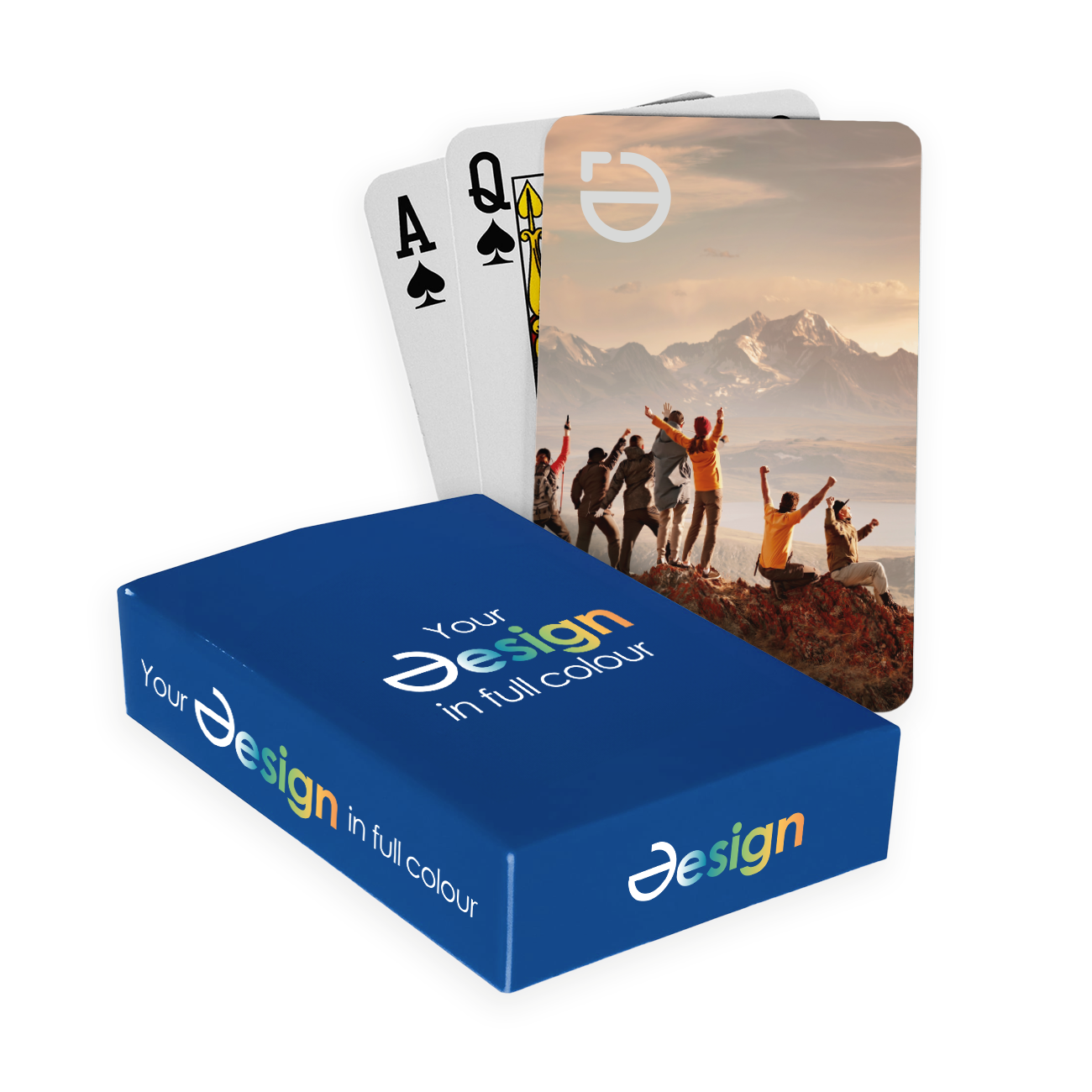 Cartes de poker | Impression sur la boîte et les cartes | Quadrichromie