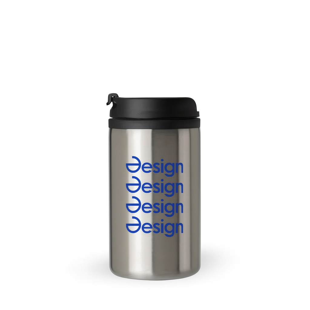 Mug thermos en acier inoxydable - 300 ml  | Double paroi | Fond antidérapant