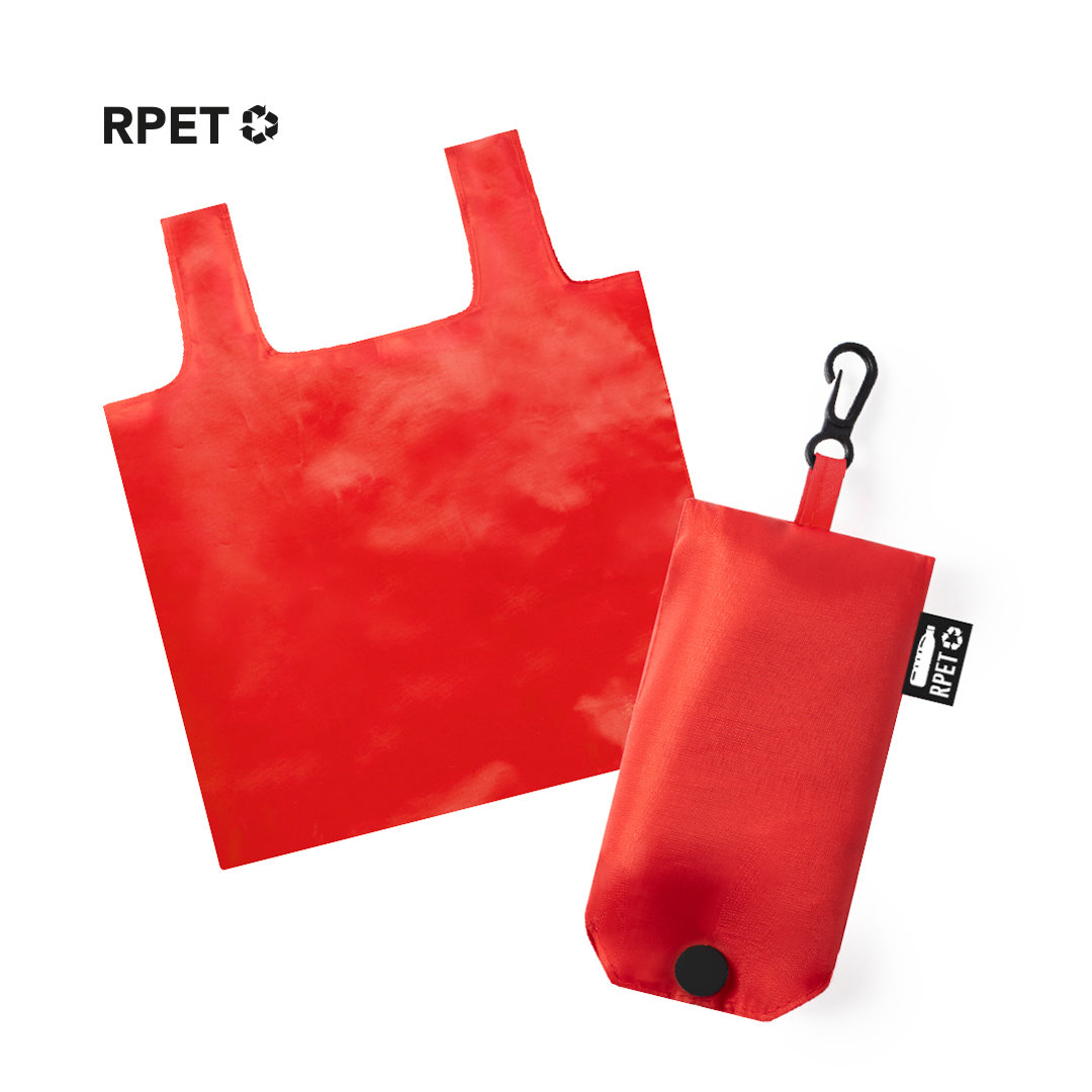 Sac pliable | Polyester recyclé | 45 x 38,5 cm | Impression 1 couleur