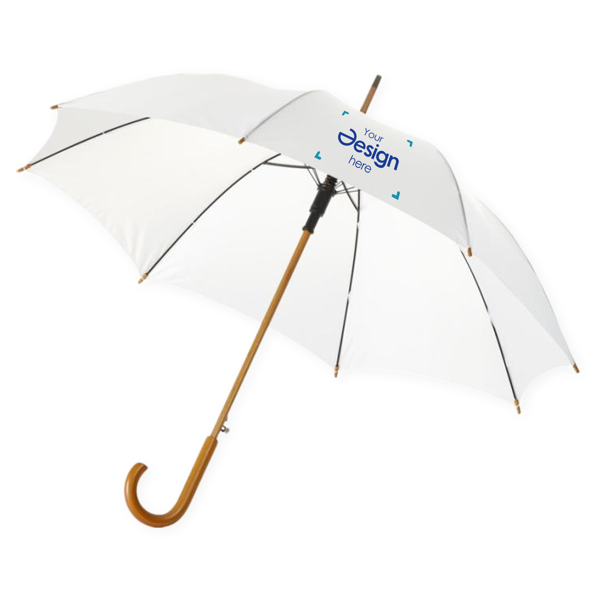 Parapluie coloré - Ø 106 cm | Automatique | Impression jusqu'à 2 couleurs
