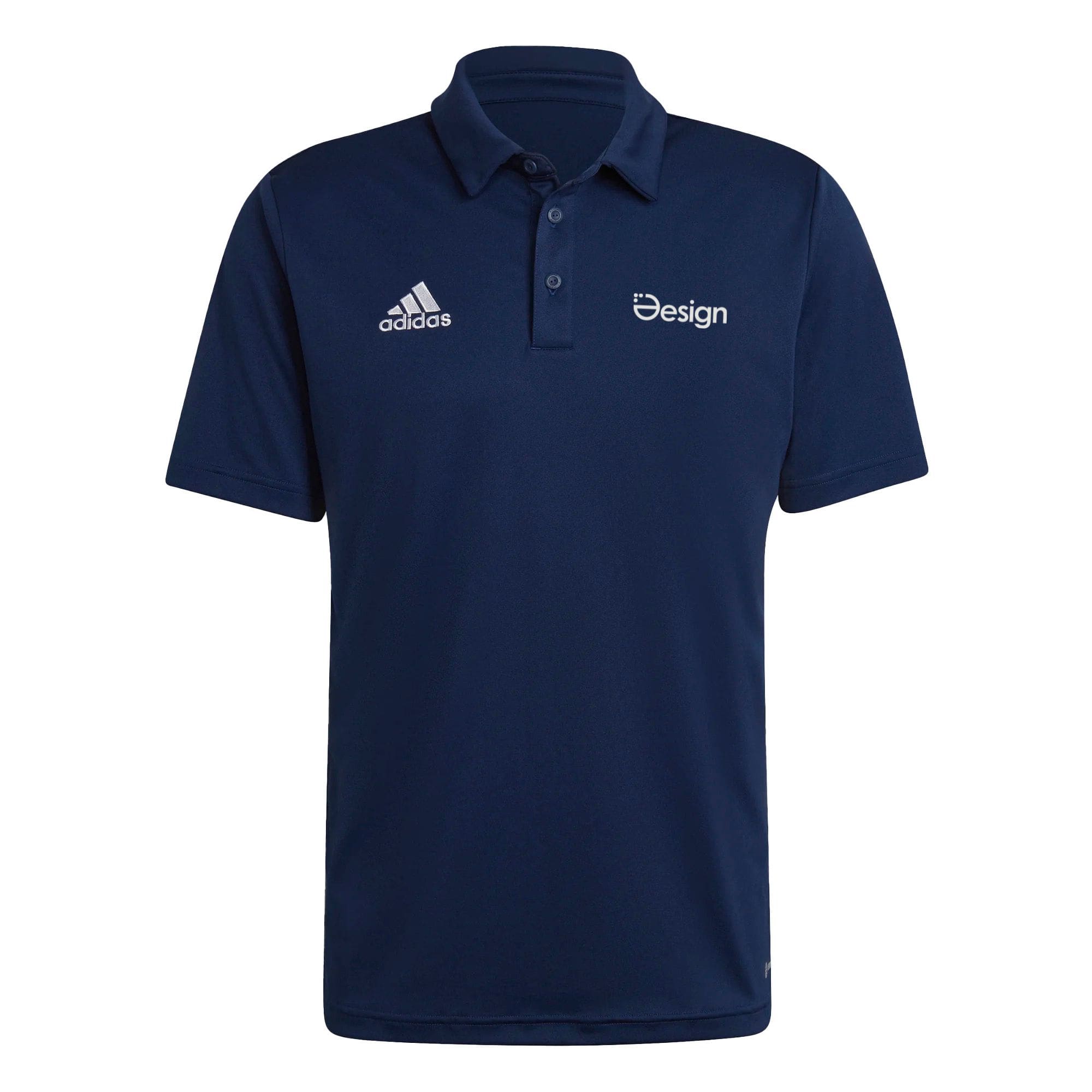 Adidas Entrada 22 polo shirt | Polyester recyclé | Avec boutons