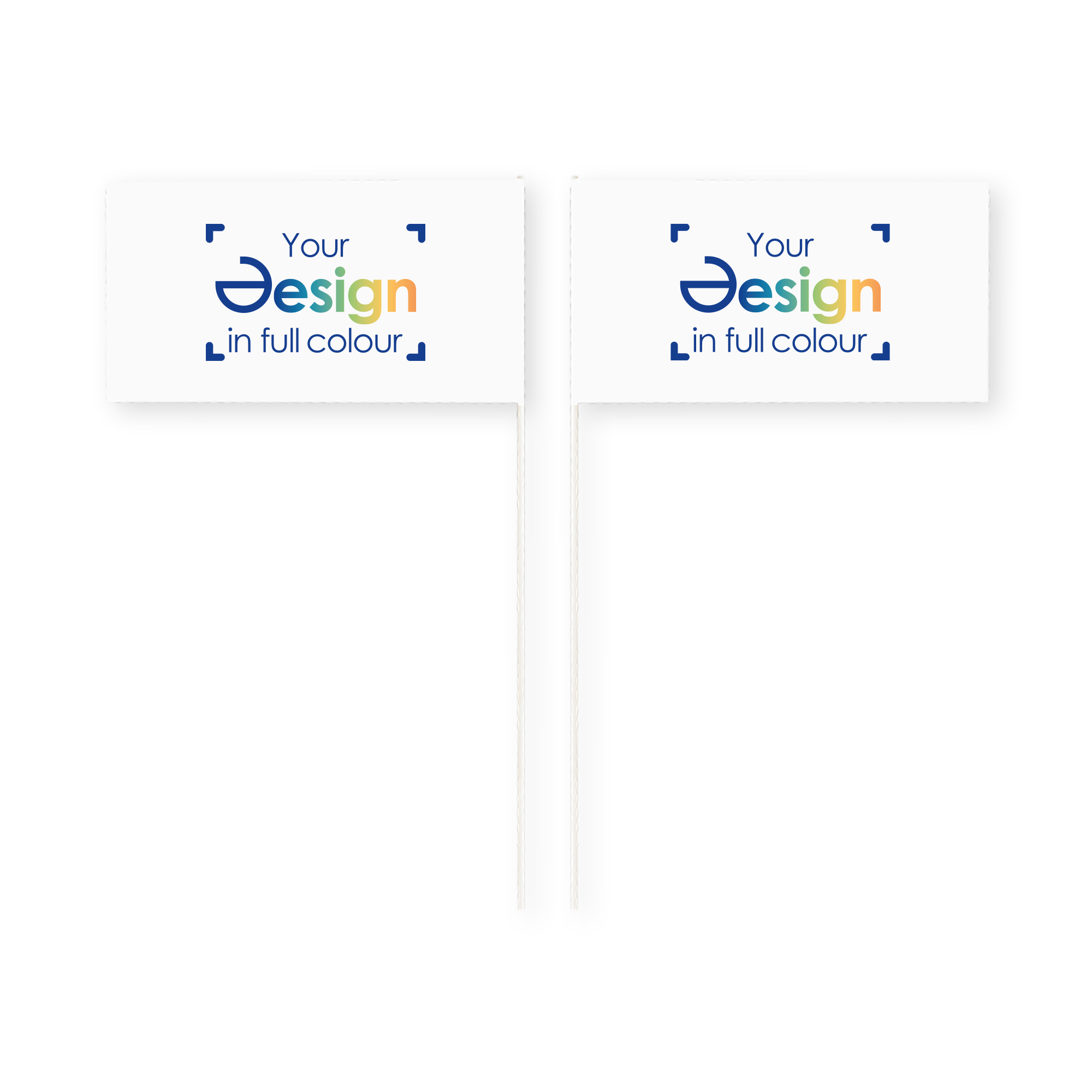 Drapeaux - Papier | 150 g/m2 | Fabriqués en Europe | Quadrichromie