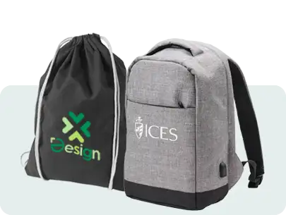 Sacs imprimés à dos