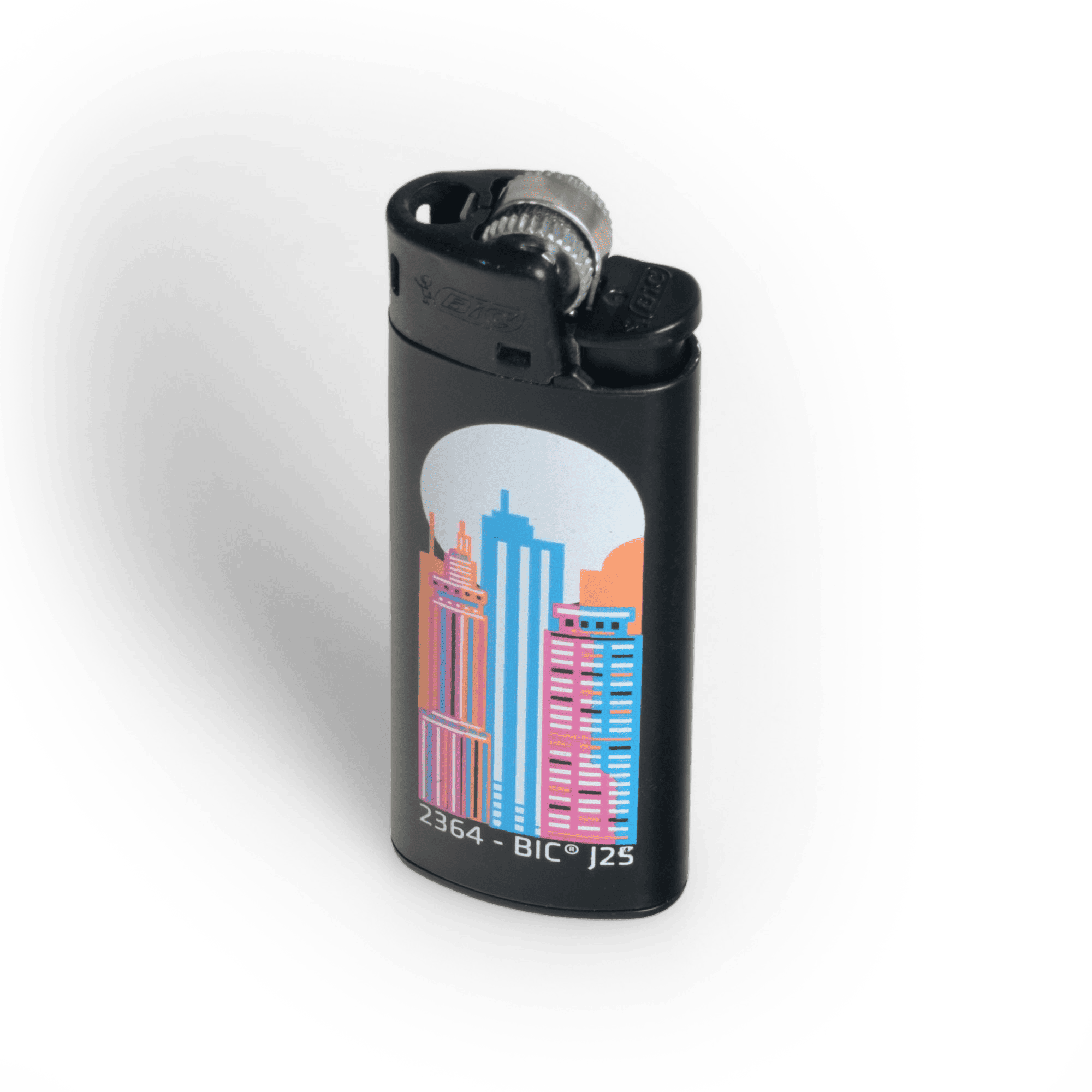 Bic Briquet Mini J25 - Noir | Impression jusqu'à 4 couleurs