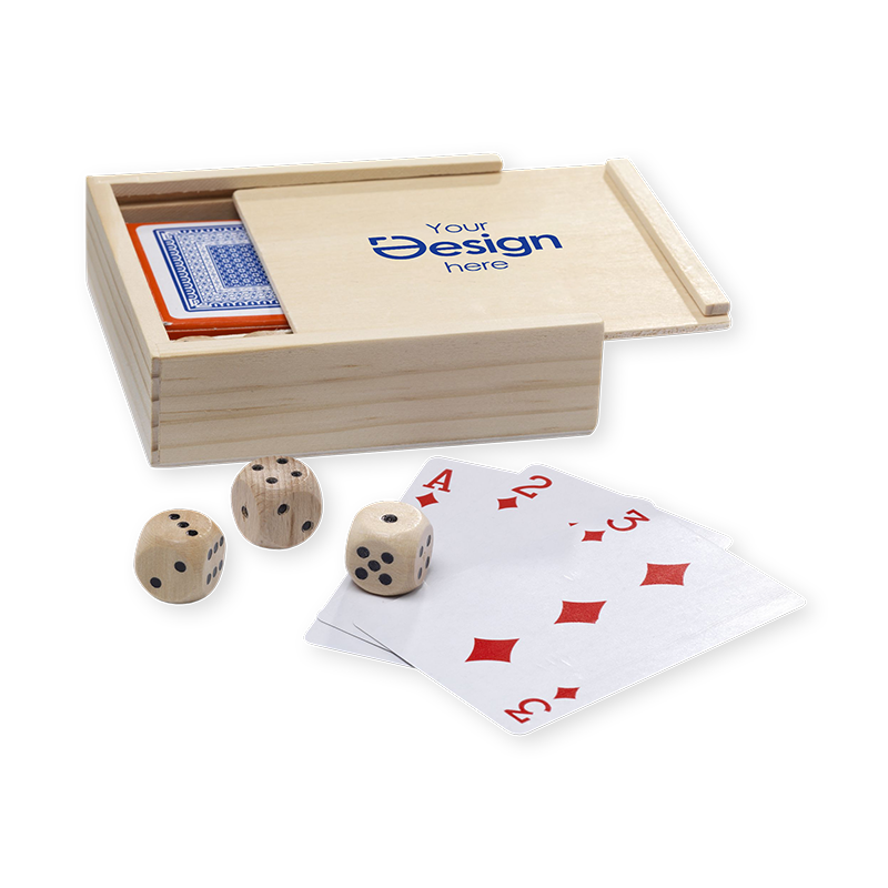Jeu de dés | Dice & play | Cartes | Jusqu'à 4 couleurs d'impression
