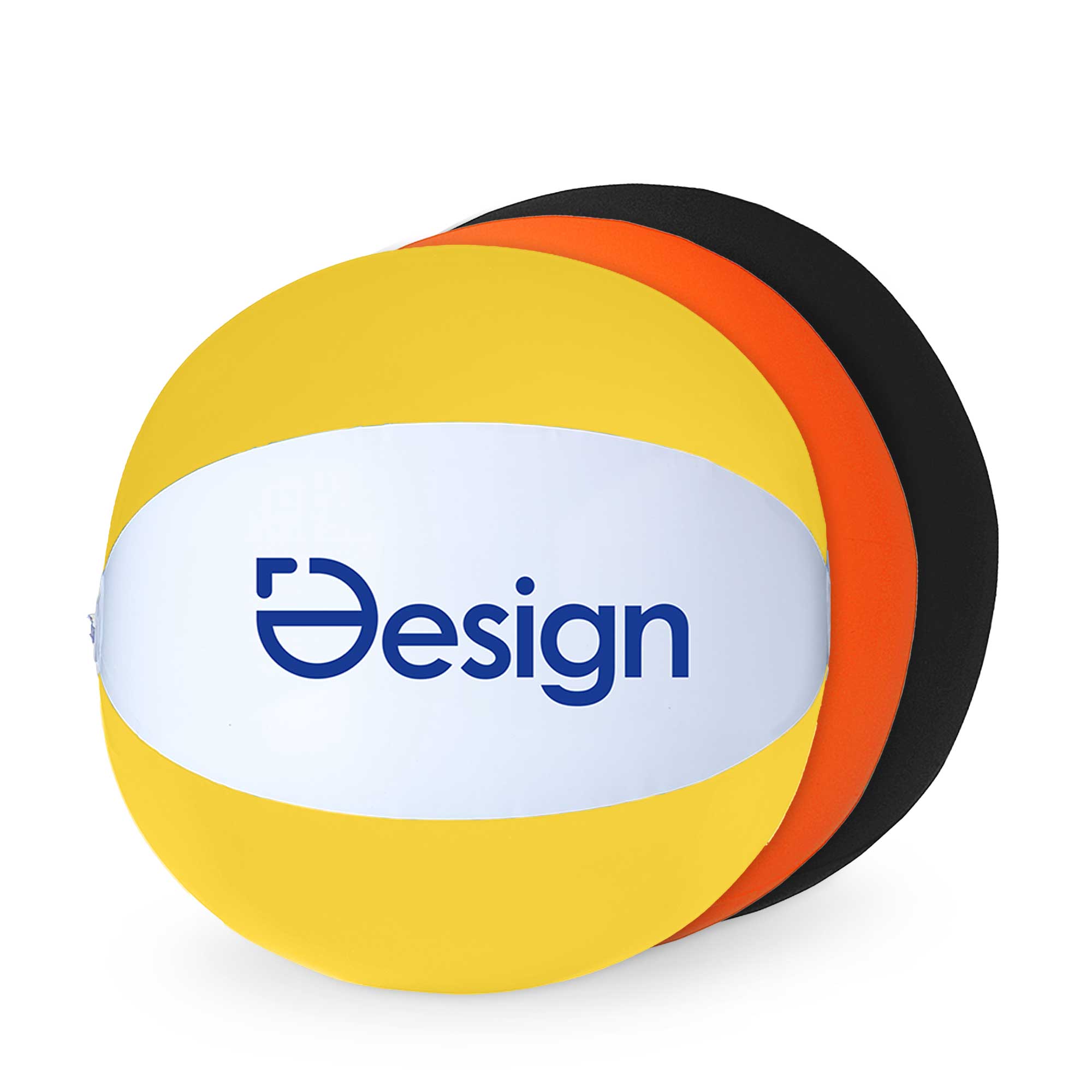Ballon de plage Ø 26 cm | PVC | Meilleur prix | 1 panneau imprimé