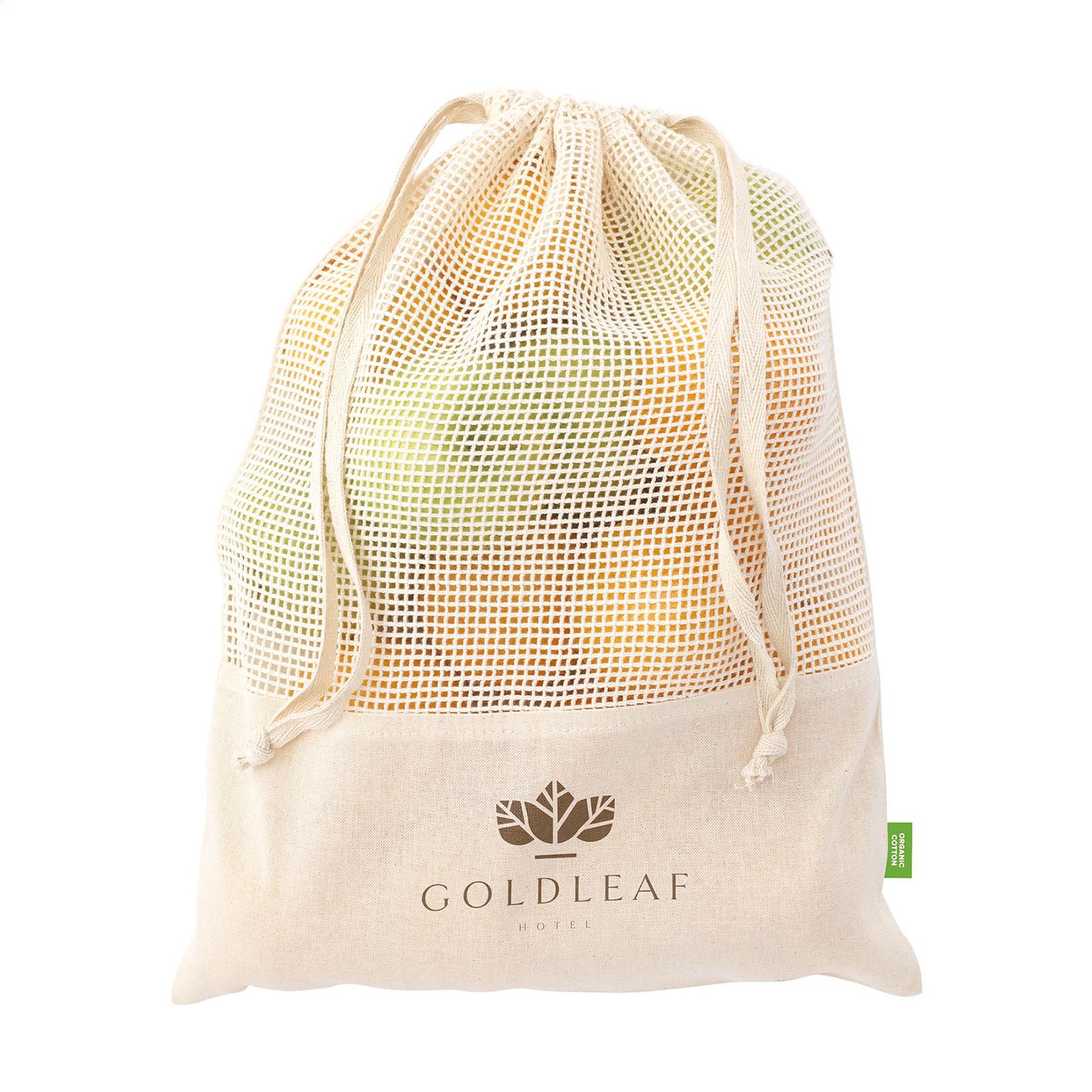 Sac à légumes et fruits | Coton | Fermeture à cordon