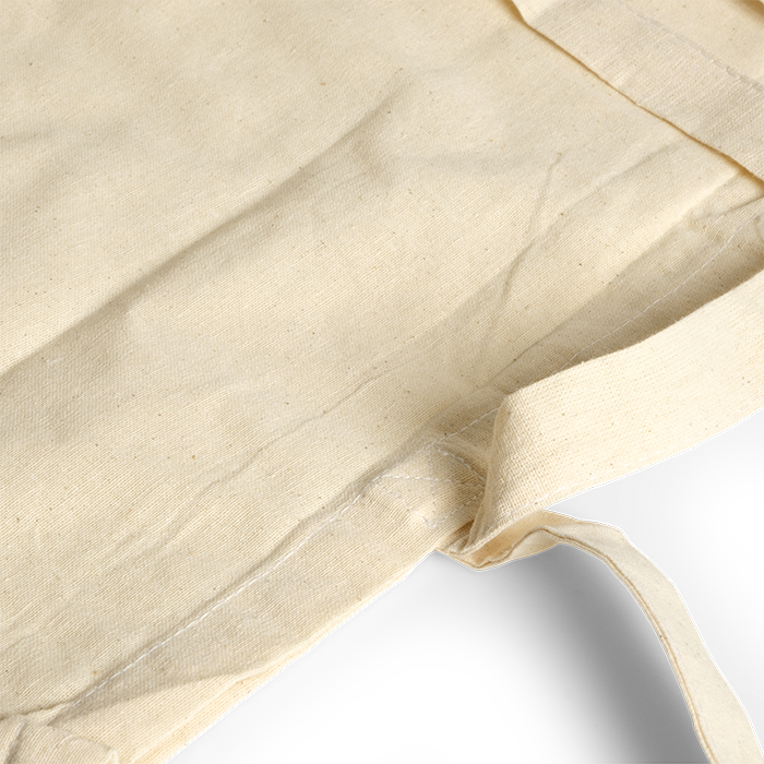 Sac en coton - Beige | 125 g/m² | Grande zone d'impression