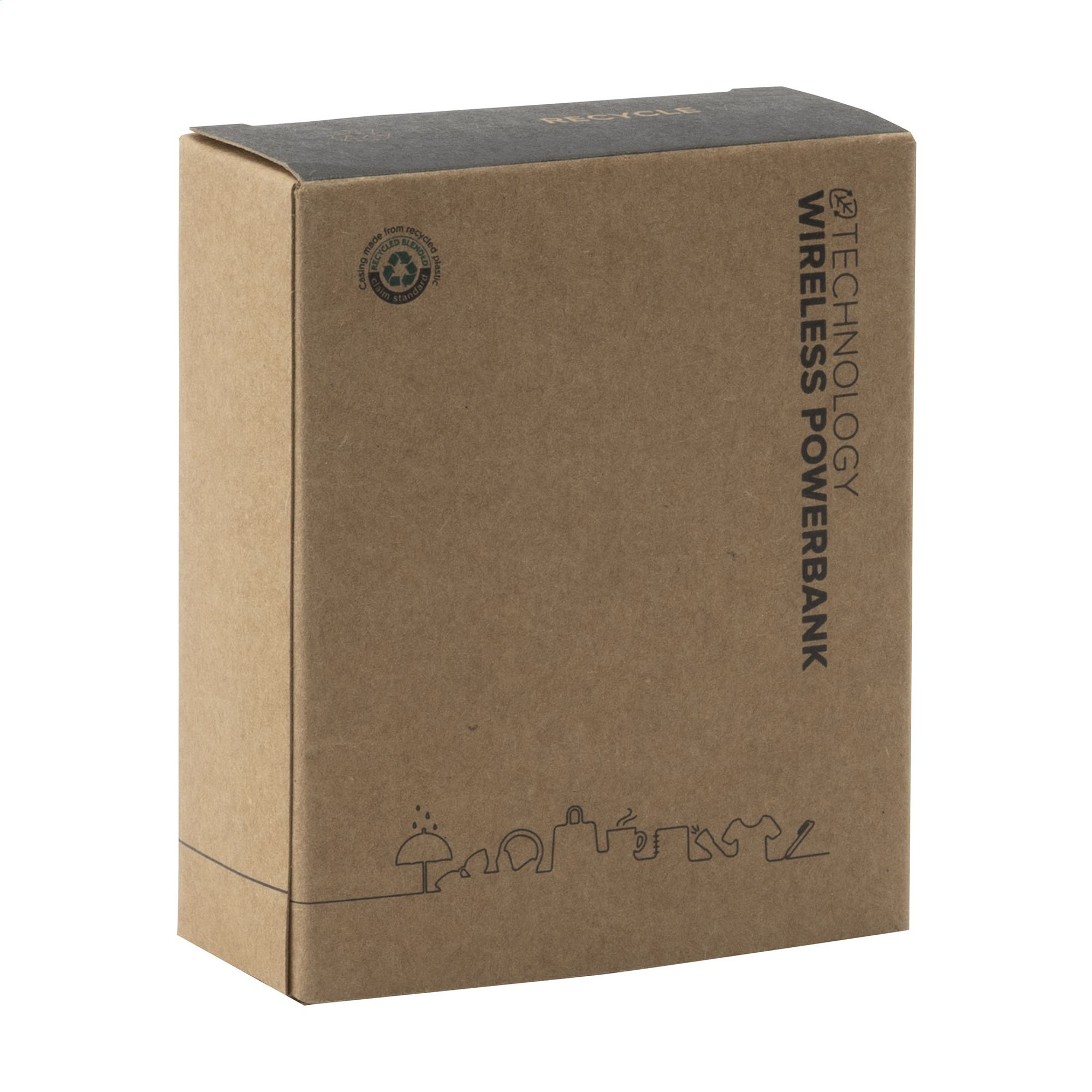 PocketPower | Batterie externe sans fil | 10000 mAh | ABS