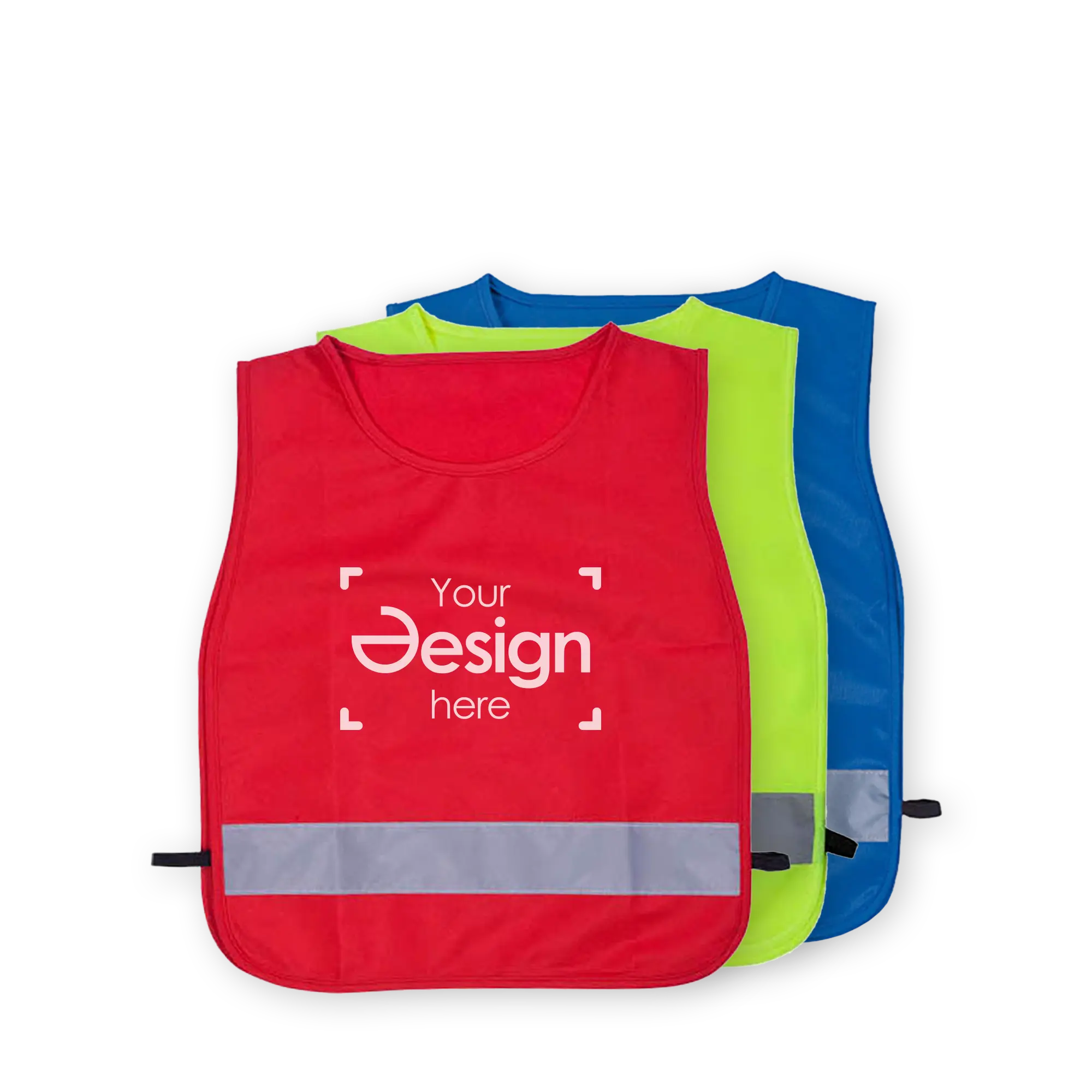 Gilet de sécurité pour enfants | Budget | Polyester | Impression 1 couleur