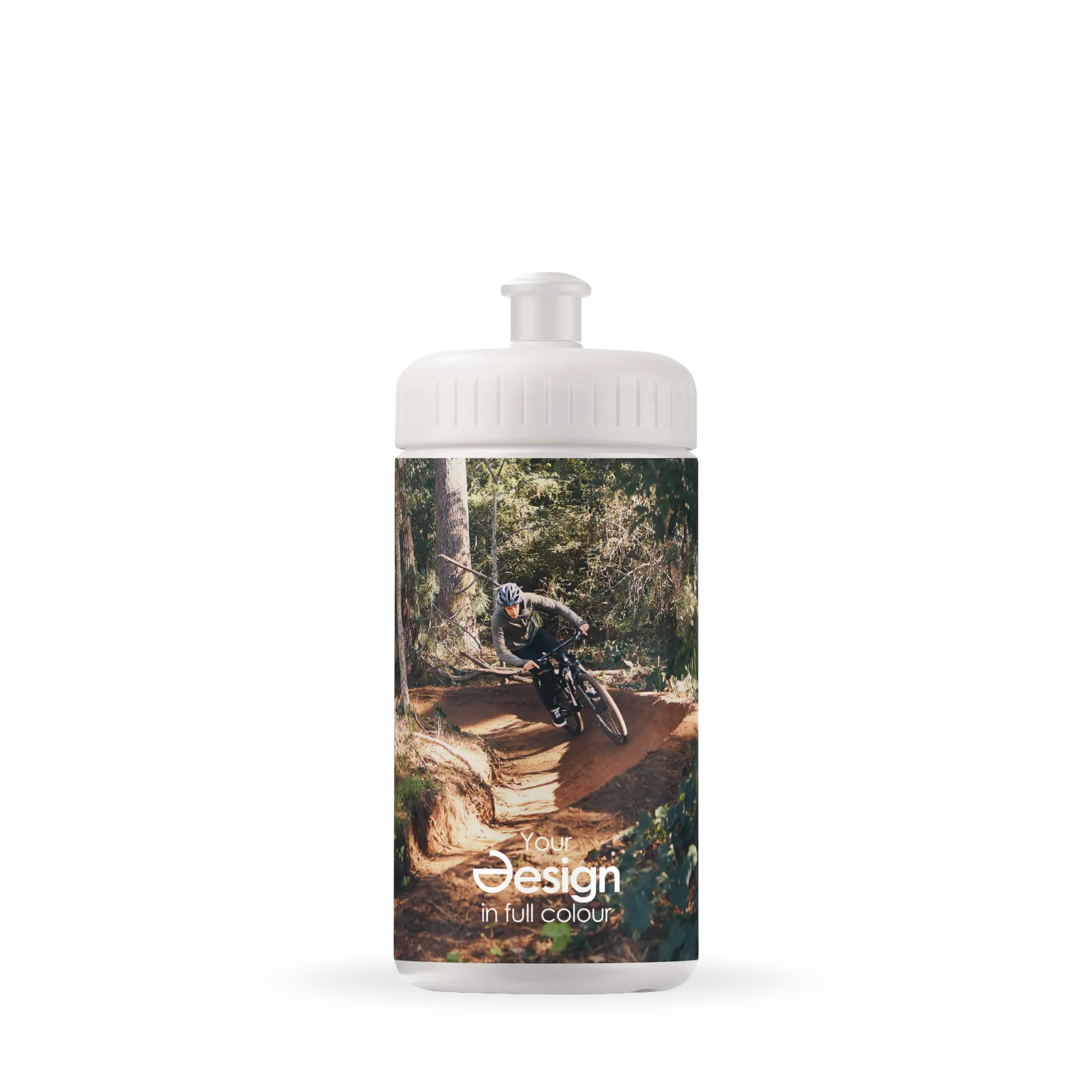 Bidon - 500 ml | Bouchon coloré | Étanche