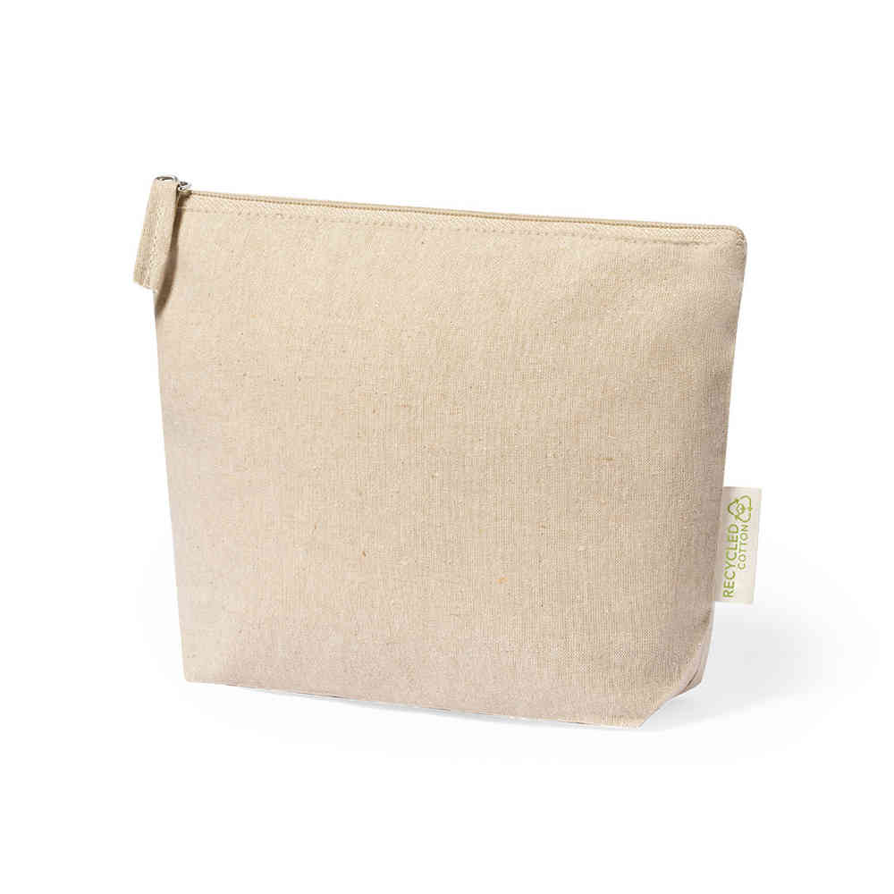 Trousse de toilette | Coton recyclé | 180 gr/m2 | Impression jusqu'à 4 couleurs