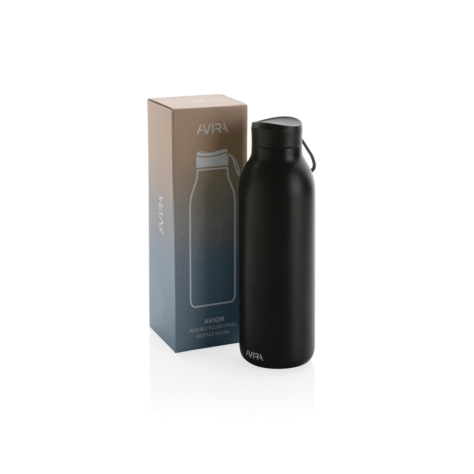 Bouteille Avira Avior | Acier inoxydable recyclé | 500 ml | Couleurs variées