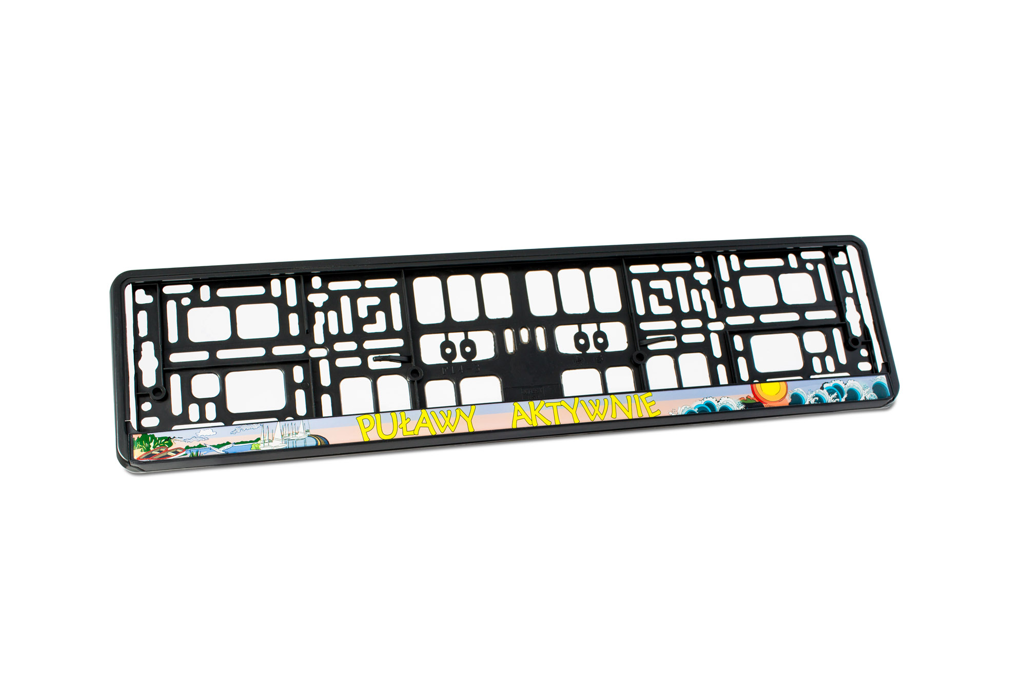 Supports de plaque d'immatriculation | Convient aux voitures | Quadrichromie
