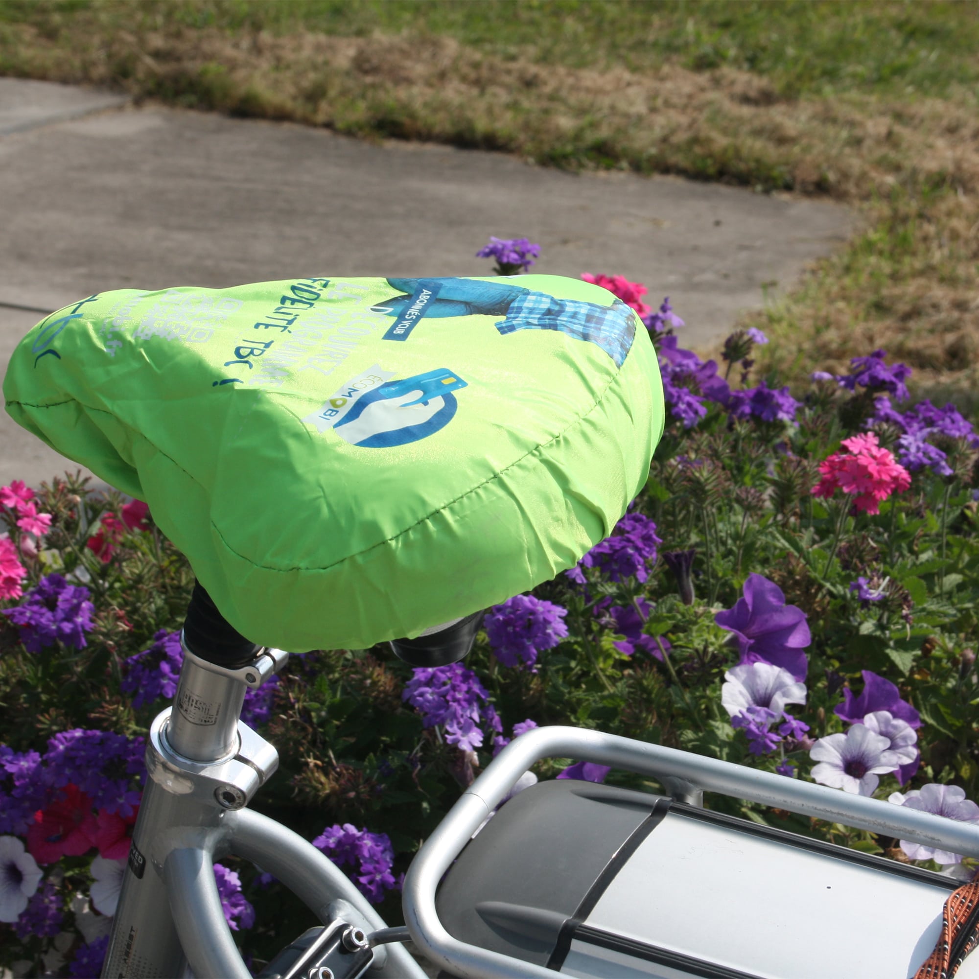 Housse de selle | Polyester 210T | Quadrichromiee