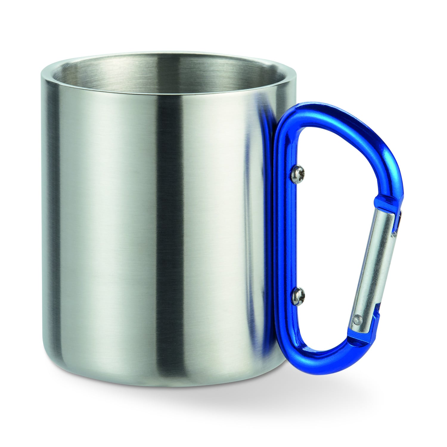 Mug double paroi - 220 ml | Anse mousqueton | Impression jusqu'à 4 couleurs