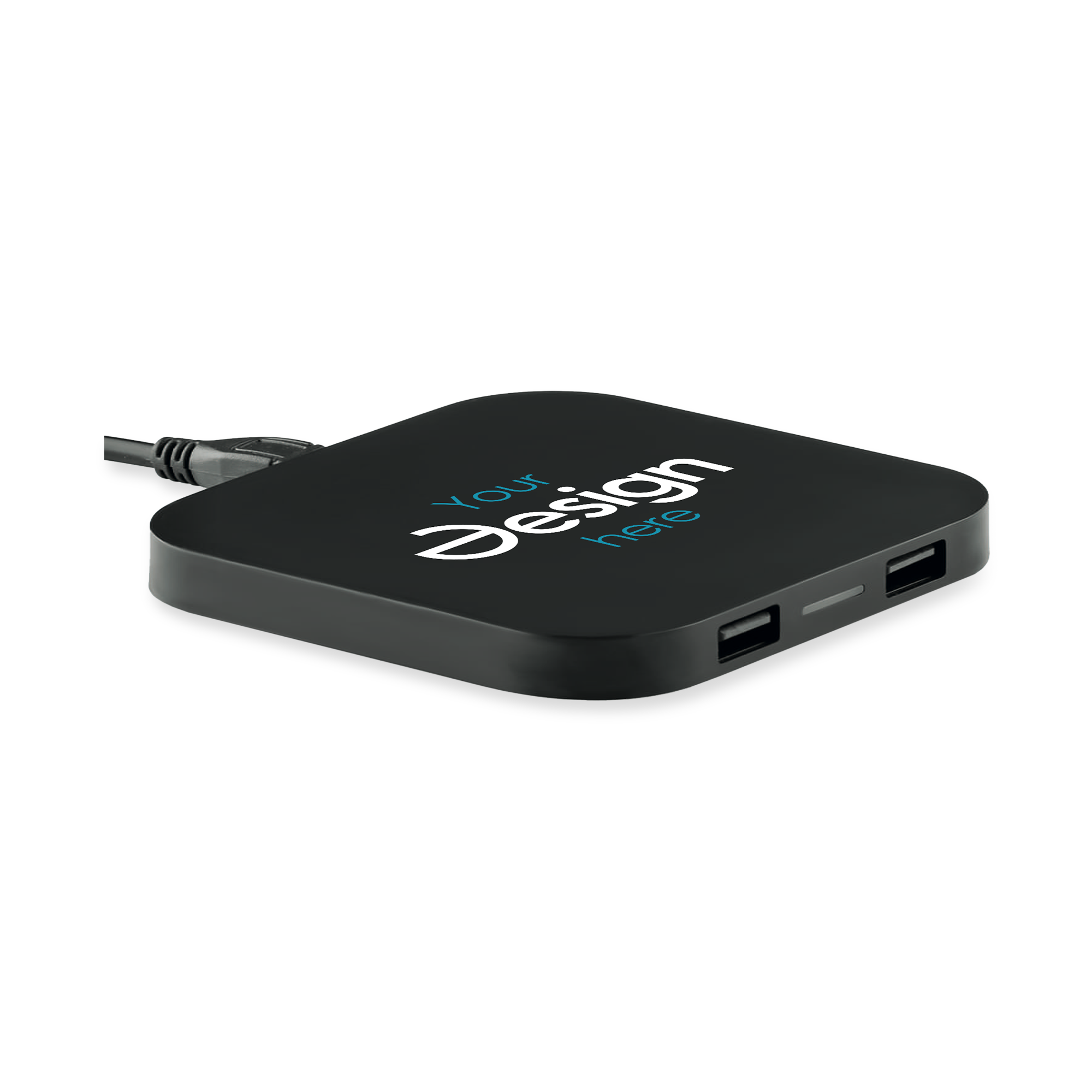 Chargeur sans fil | Smartphones et tablettes | ABS | 2 ports USB