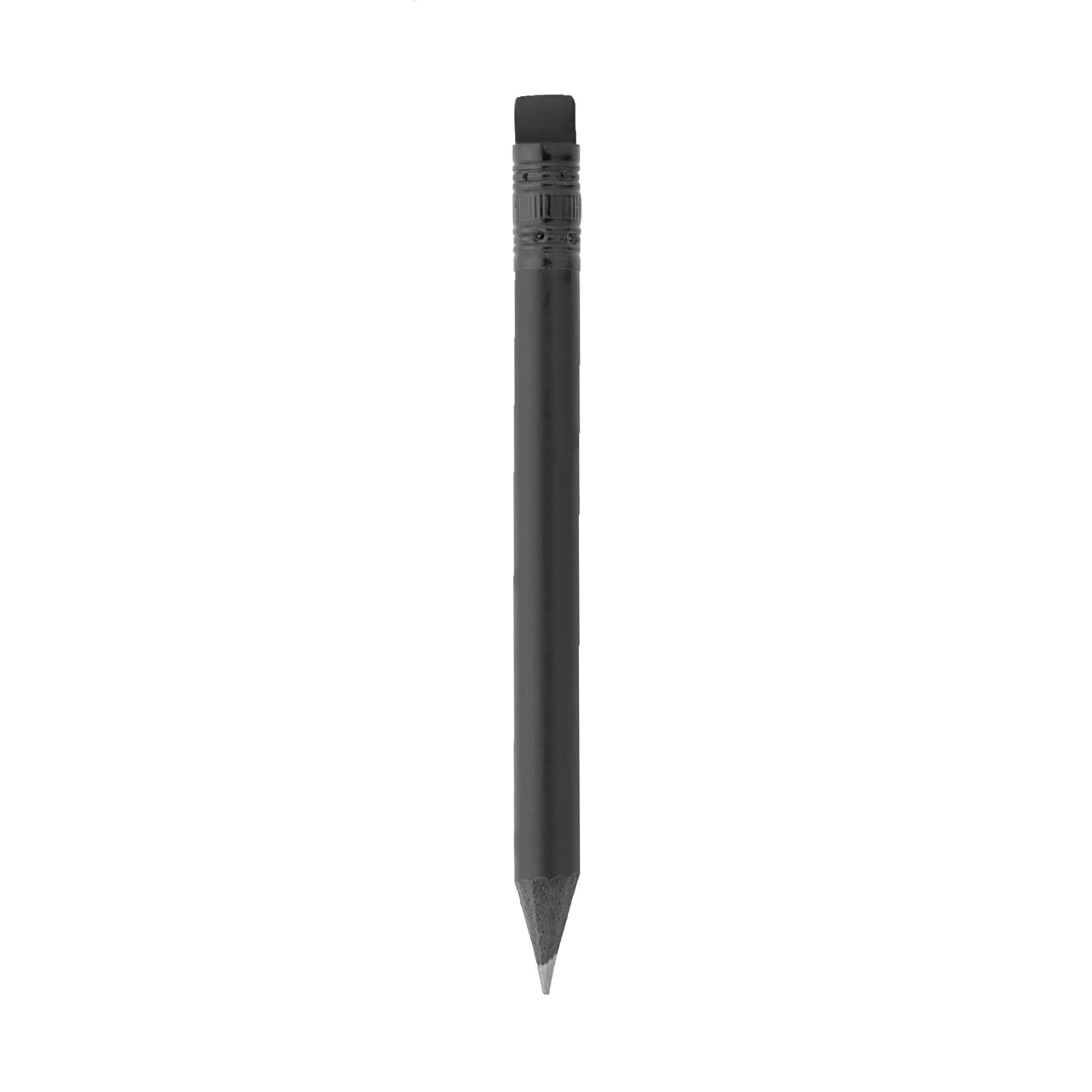 Mini-crayon avec gomme – HB | Taillé | Quadrichromie