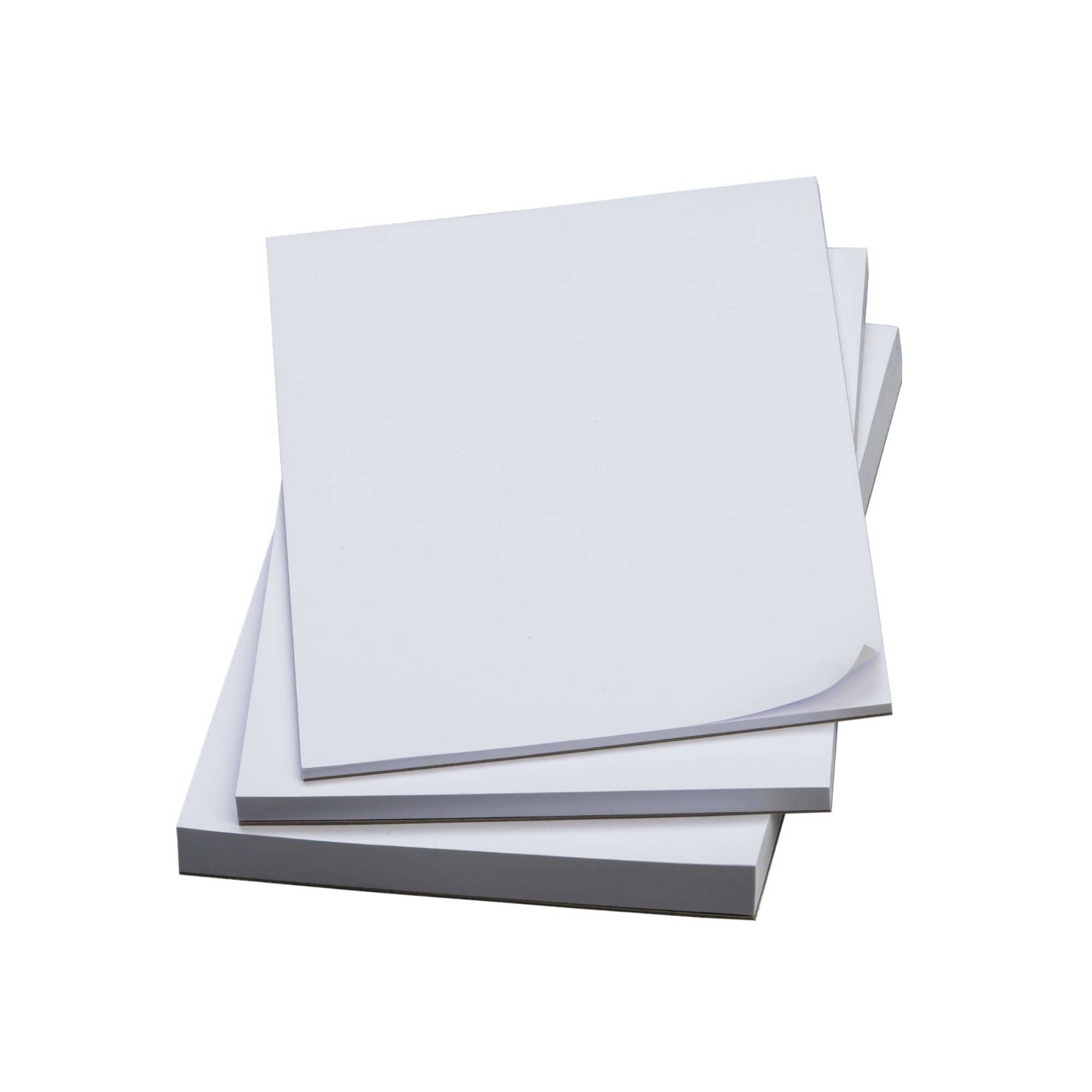 Bloc-notes avec couverture - A5 | 25-100 feuilles | Quadrichromie