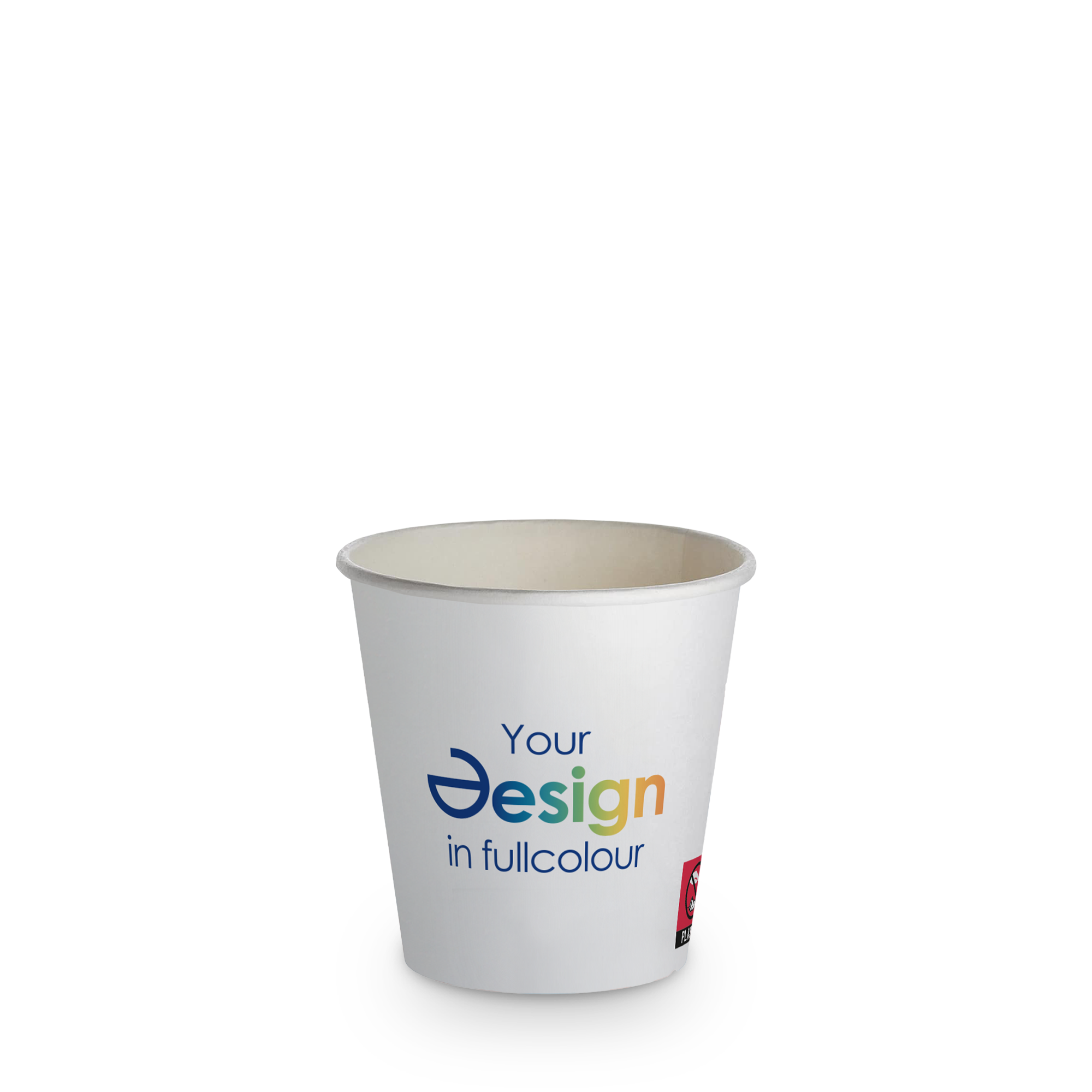 Gobelet en carton - 100 ml | Format espresso | Quadrichromie