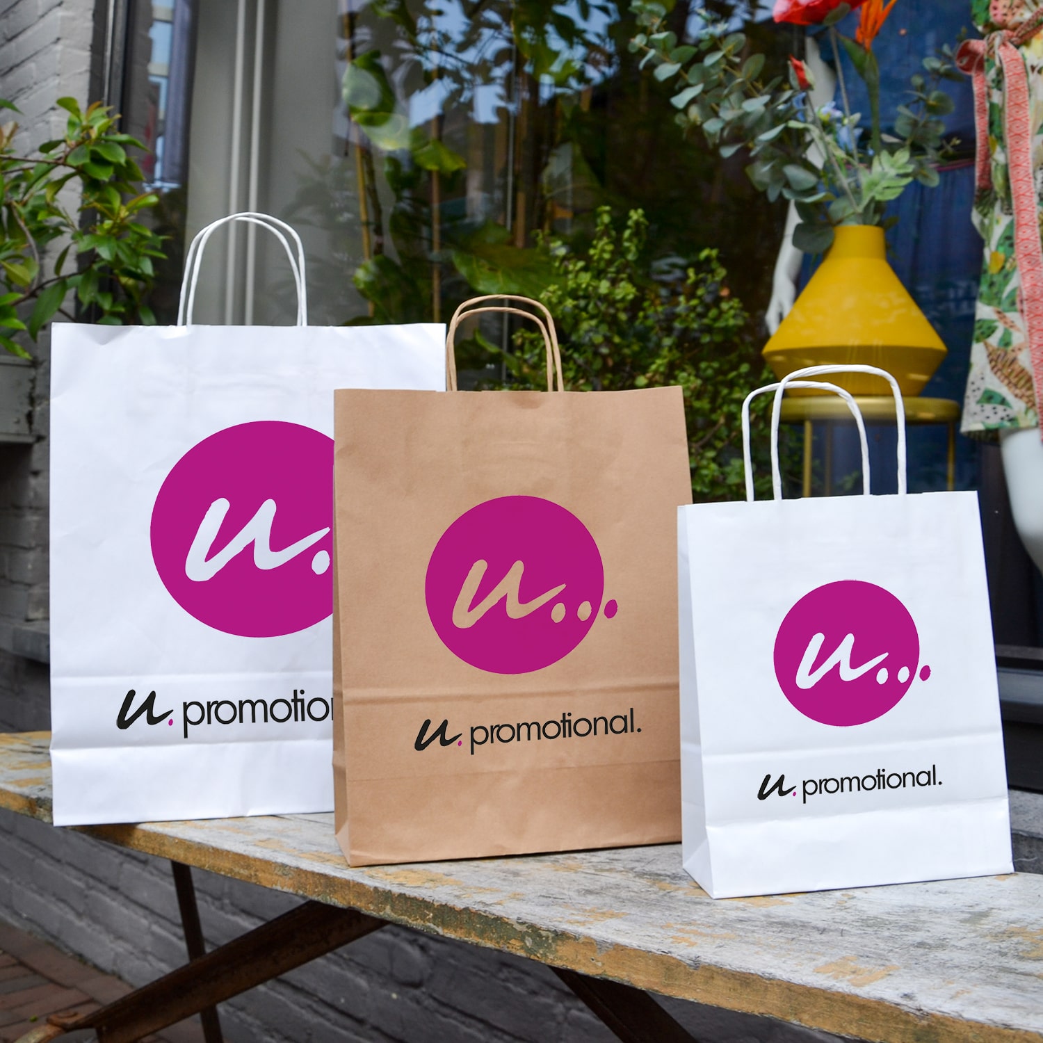 Sac en papier - A3 | Marron ou blanc | Fabriqué en Europe