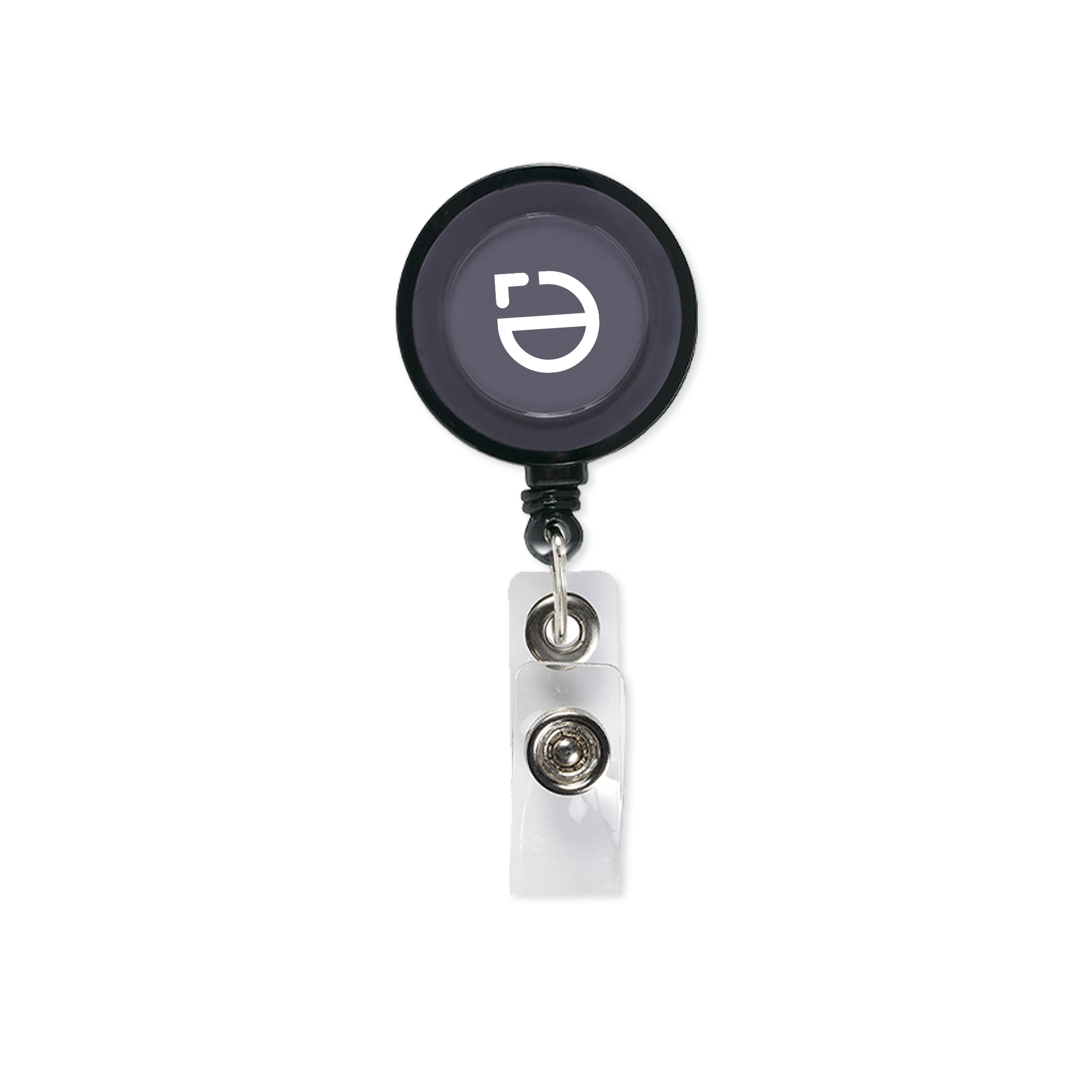 Porte-badge | Clip de fixation | 8,5 x 3,2 x 1,5 cm | Plastique