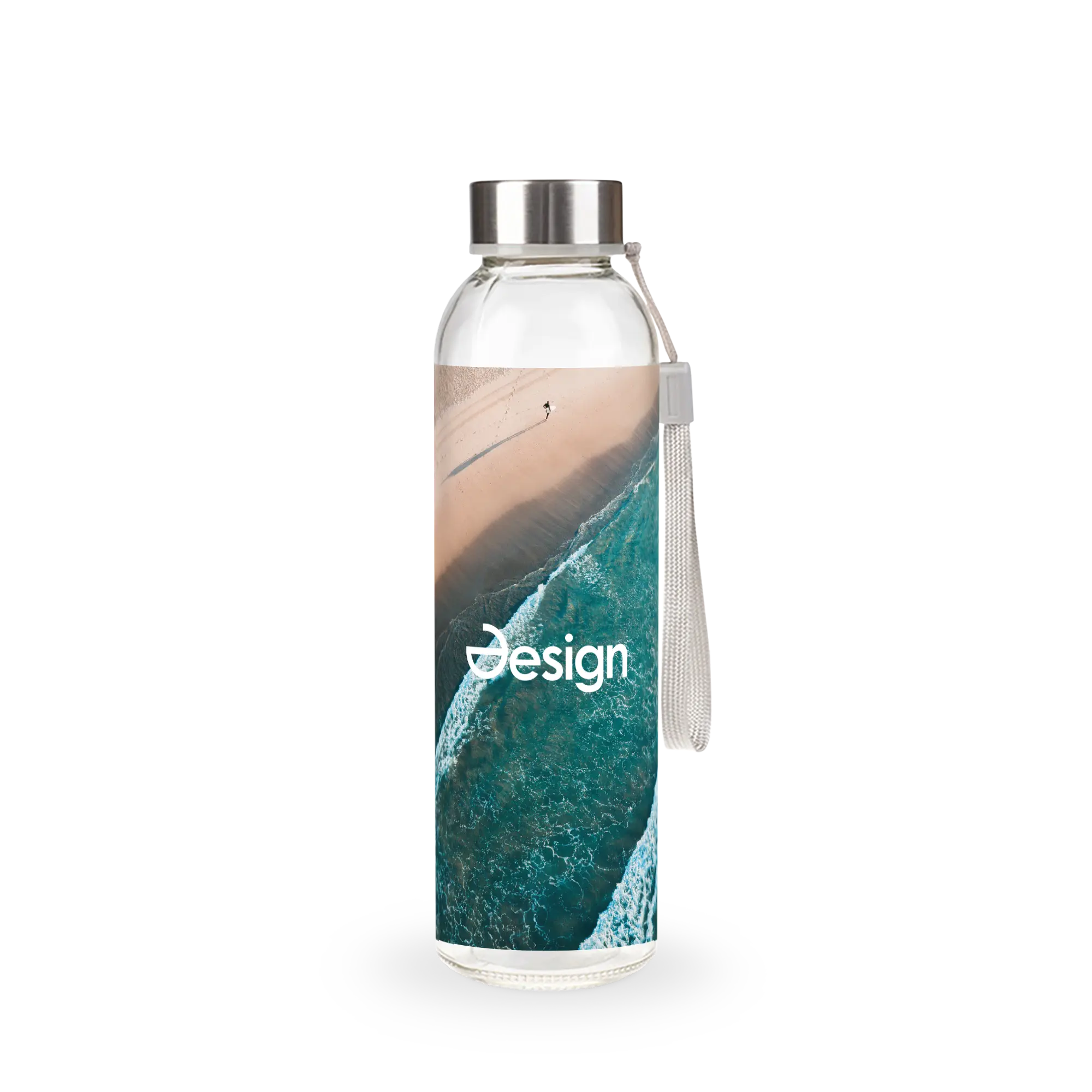 Bouteille en verre - 500 ml | 100% anti-fuite | Lavable au lave-vaisselle