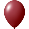 Ballon coloré | 33 cm | Petite quantité | 9485951s bordeaux