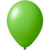 Ballon coloré | 33 cm | Petite quantité | 9485951s moyen verte