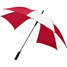 Parapluie automatique | Polyester | Ø 104 cm | max021 Blanc / Rouge
