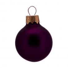 Boule de Noël colorée | Mate | 66mm | 121002 Violet
