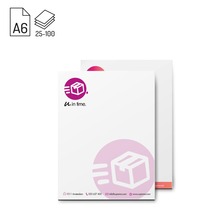 Bloc-notes | Format A6 | 25, 50 ou 100 feuilles | 127A625 