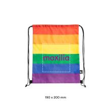 Sac à dos | Multicolore Arc-en-ciel | Polyester 210T RPET | 151921 